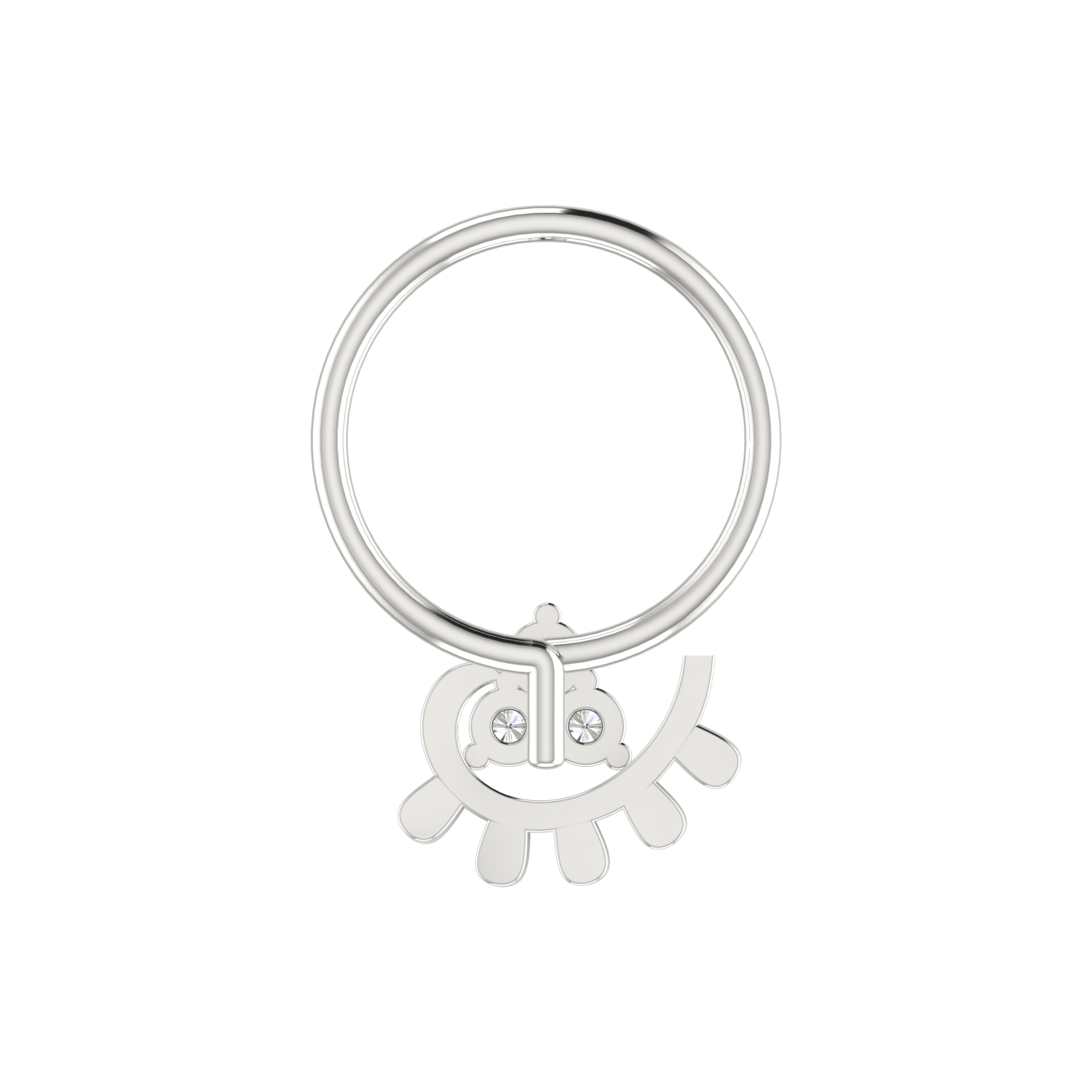 0.025 Carat Lab Grown Diamond Nose Pin