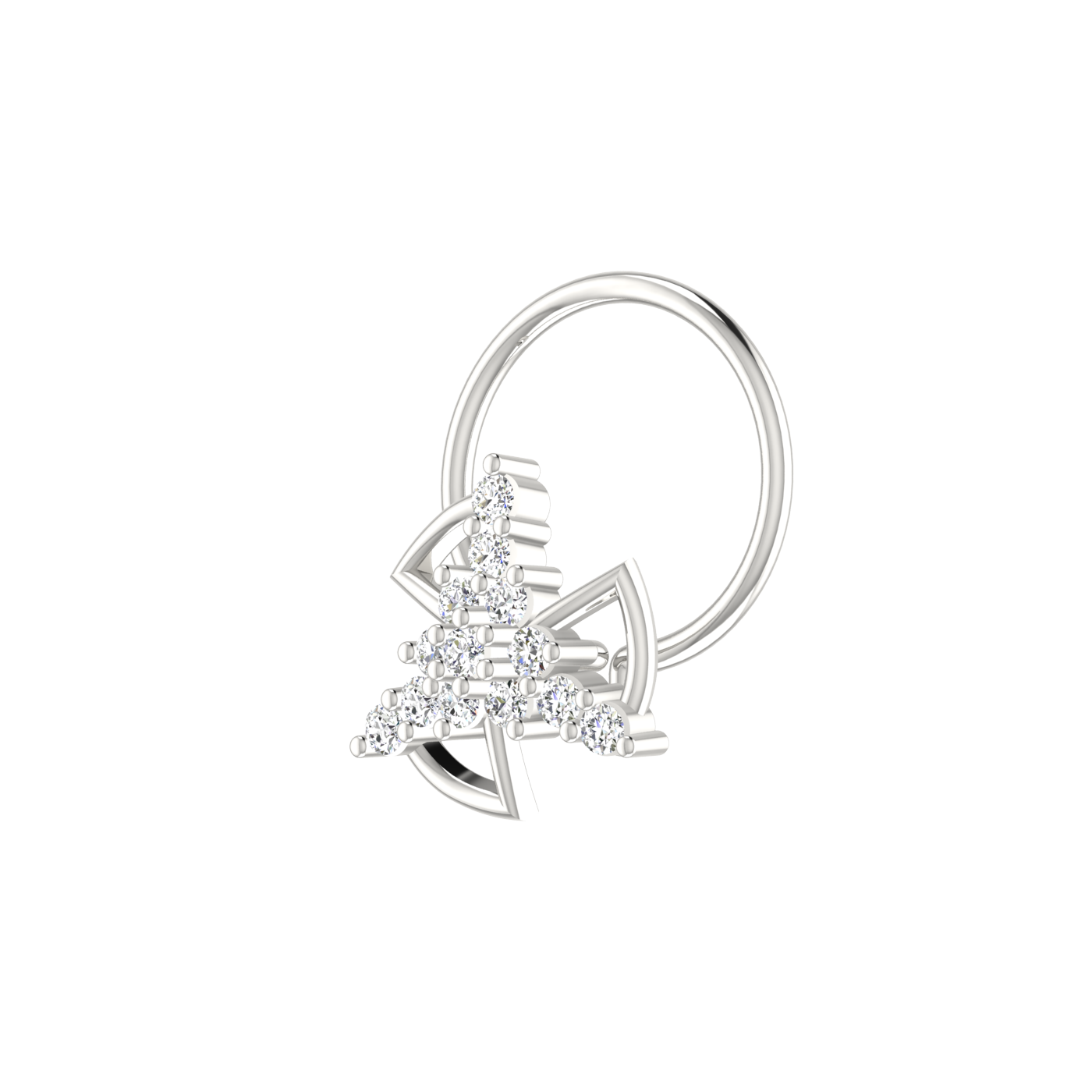 Twinkling Star Twilight Glow — 0.06 Carat Lab Grown Diamond Nose Pin