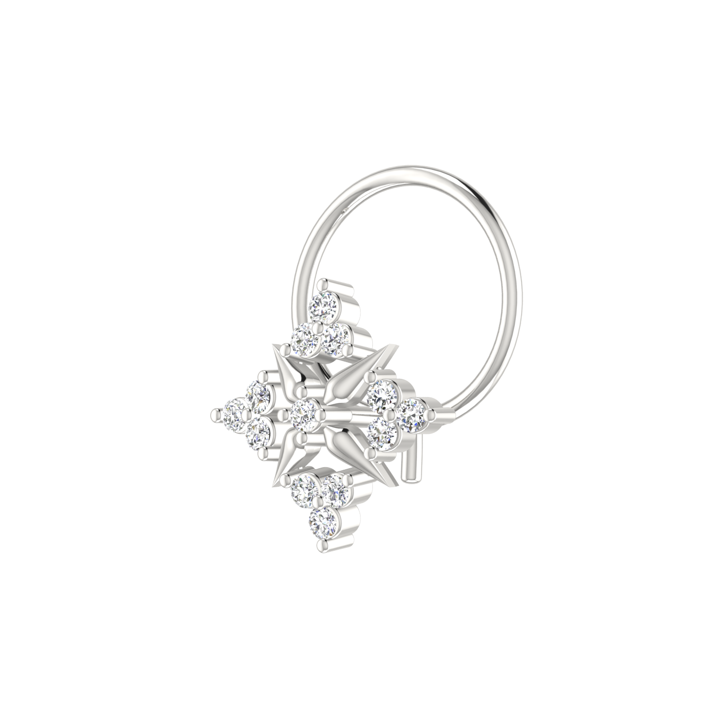 Luminous Radiance Timeless Spark — 0.06 Carat Lab Grown Diamond Nose Pin