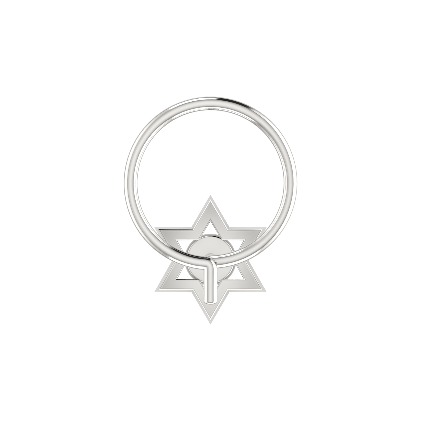 0.05 Carat Diamond Nose Pin – Brilliant HI Color, VS-SI Clarity.