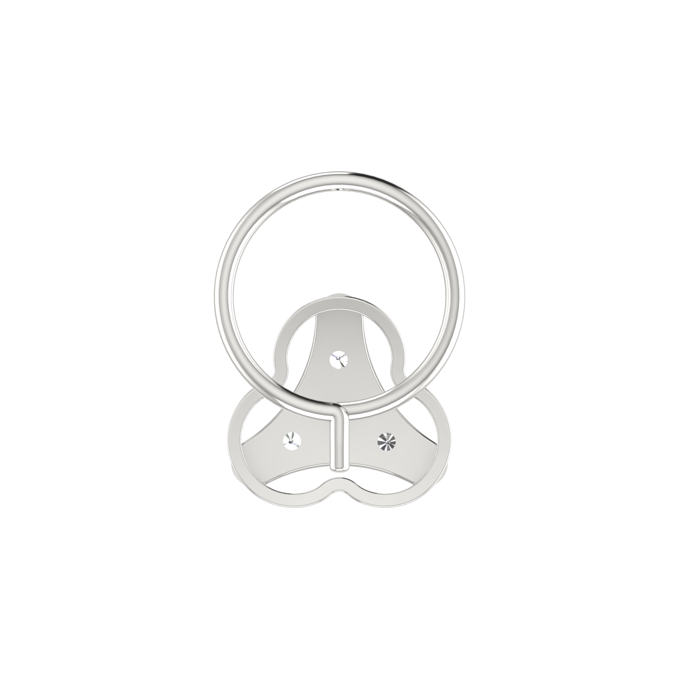Minimal Triangle Spark – 0.08 Ct Lab Grown Diamond Nose Pin