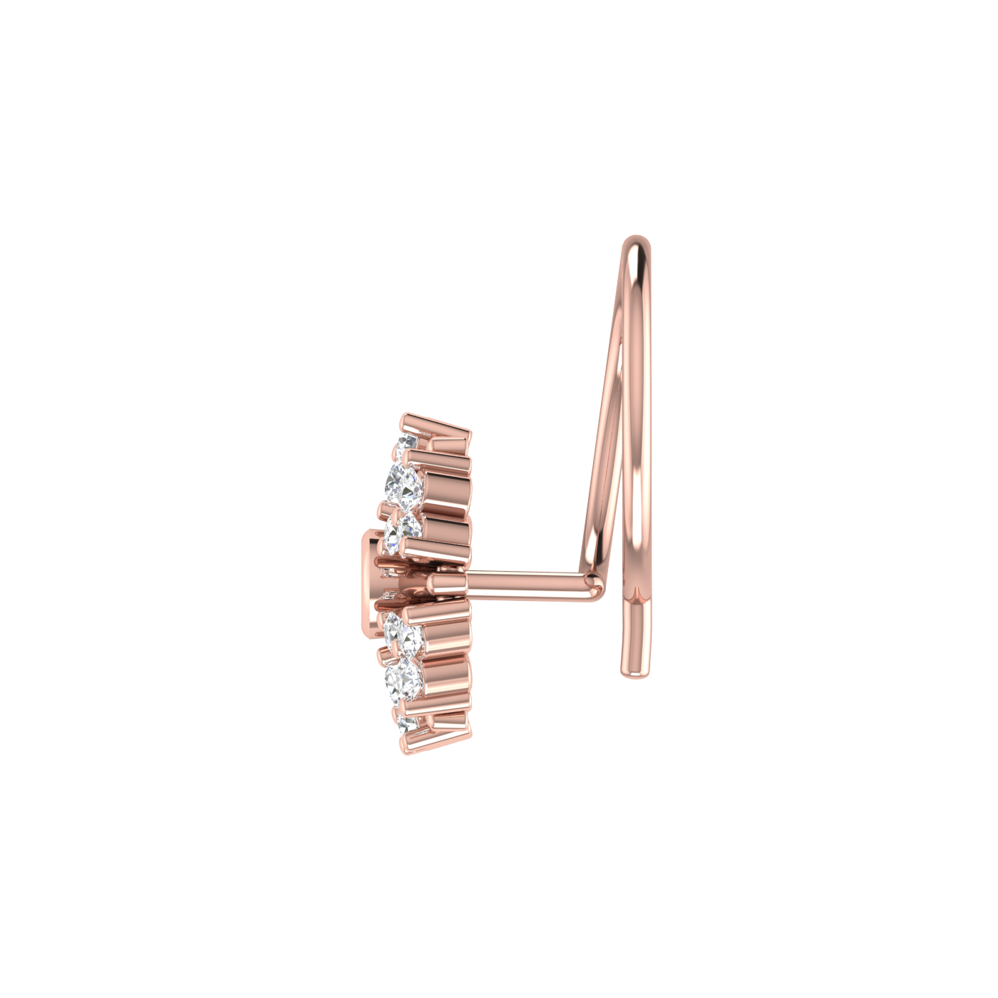 Celestial Radiance Timeless Glow — 0.10 Carat Lab Grown Diamond Nose Pin
