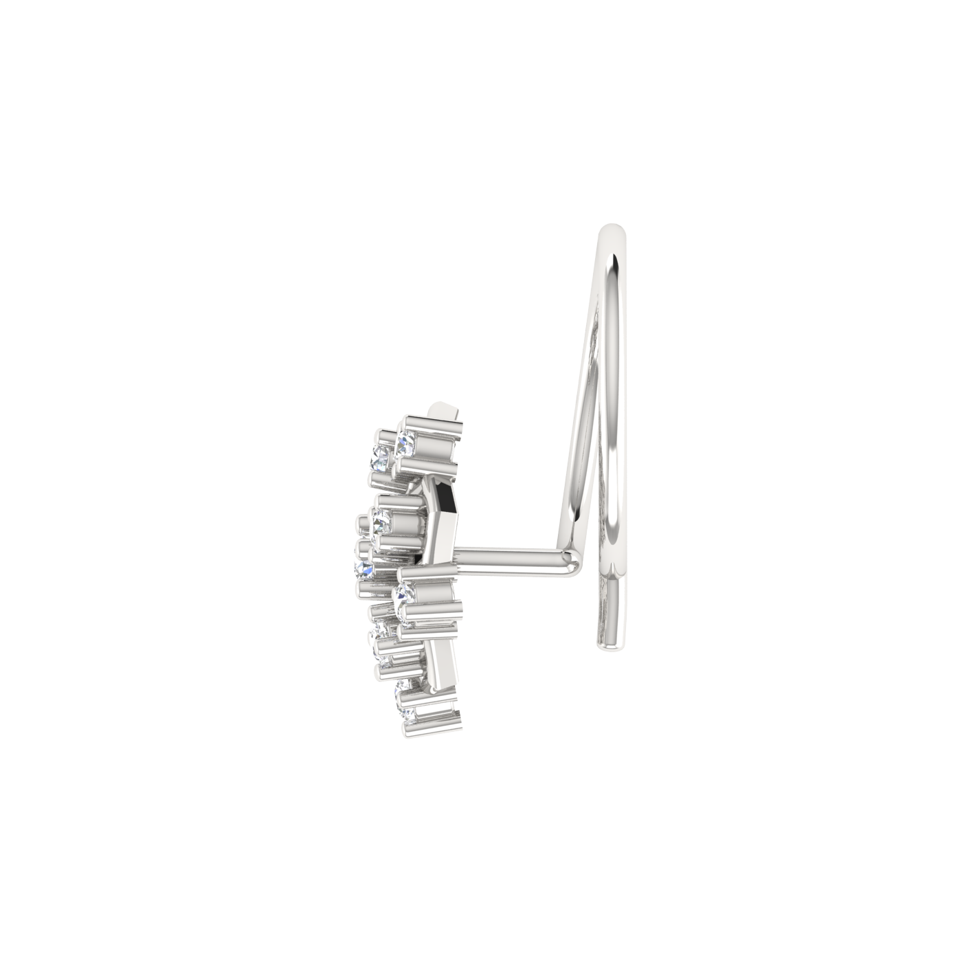 Celestial HexaBloom Timeless HexaFlora — 0.06 Carat Lab Grown Diamond Nose Pin