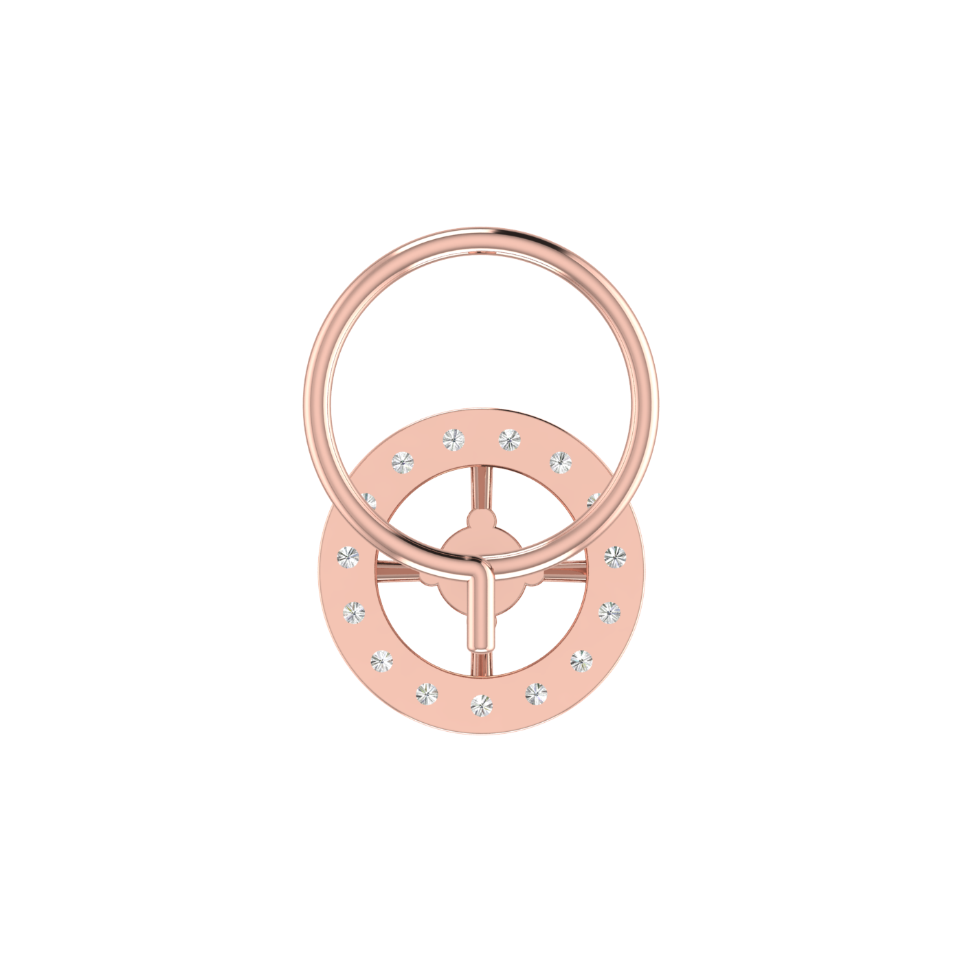 Luxury Classic 0.13 Ct Lab Grown Diamond Nose Pin