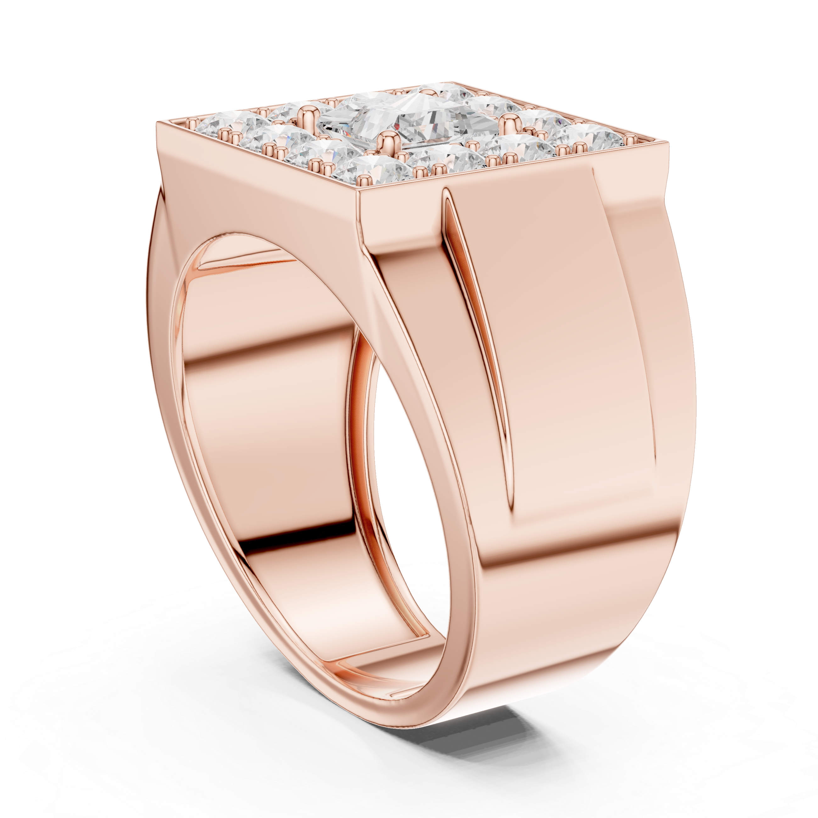 Natural Diamond Men’s Ring – 2.32 ct H/VS1 | Premium Craftsmanship