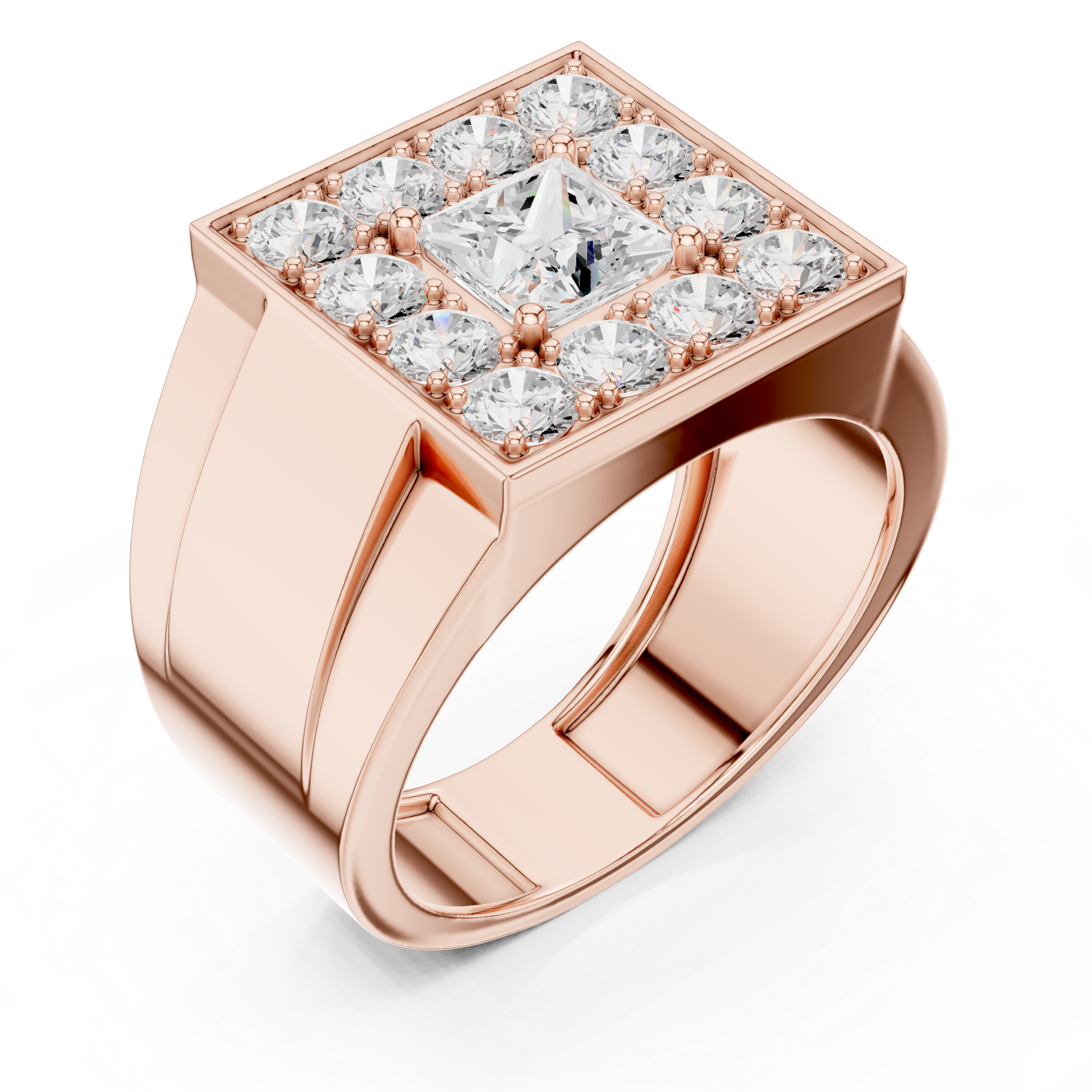 Natural Diamond Men’s Ring – 2.32 ct H/VS1 | Premium Craftsmanship