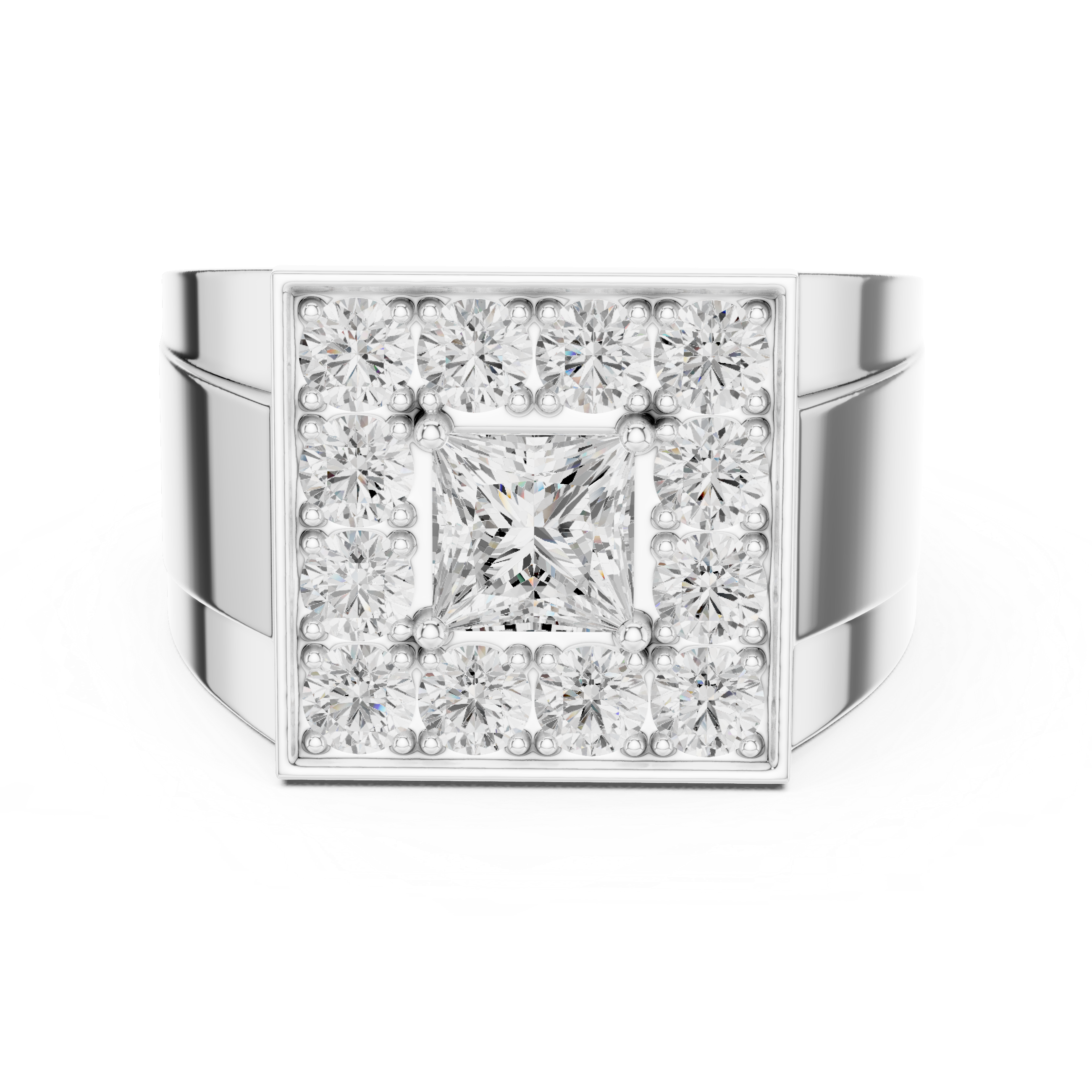 Natural Diamond Men’s Ring – 2.32 ct H/VS1 | Premium Craftsmanship