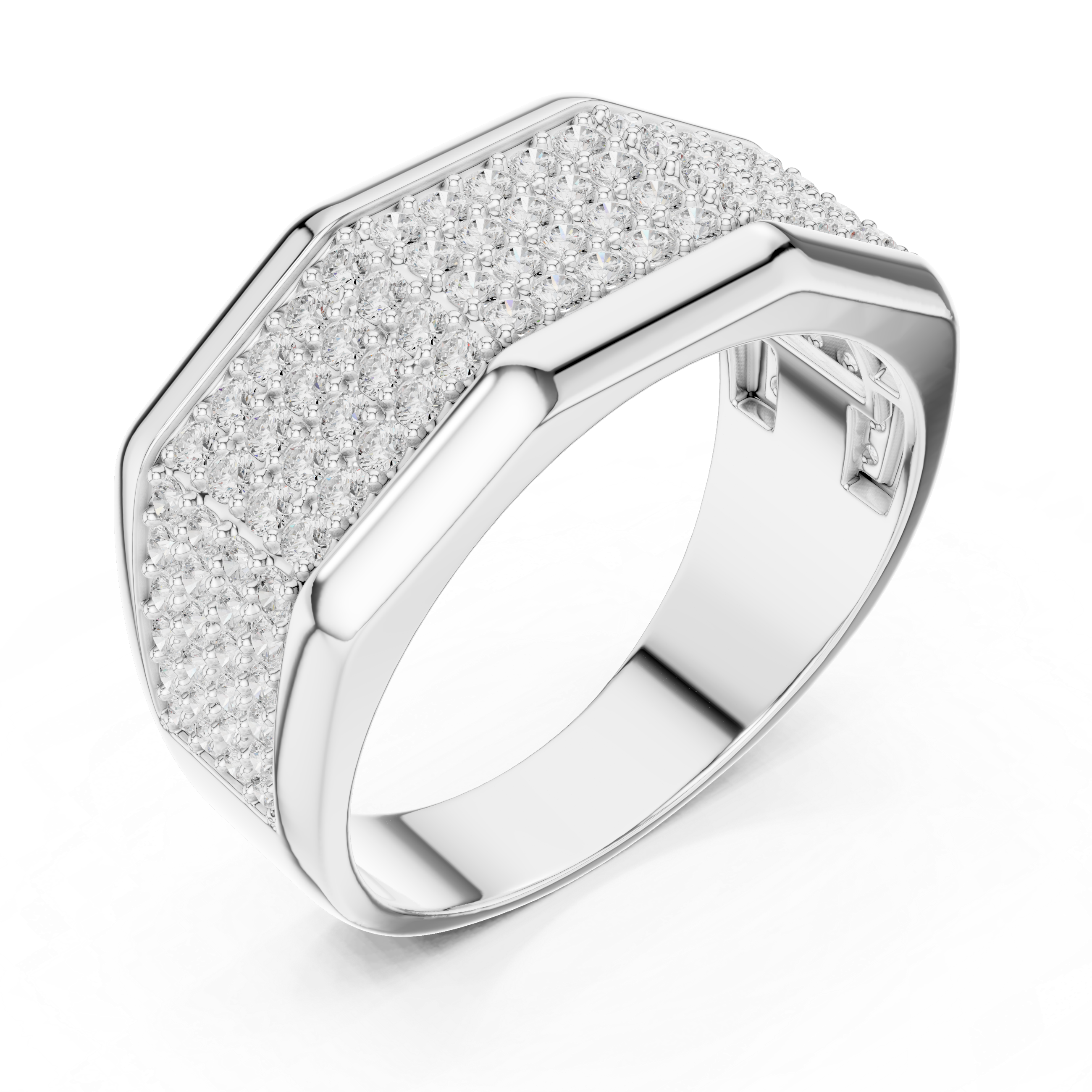 Natural Diamond Men’s Ring – 1.20ct GH/VS Premium Quality