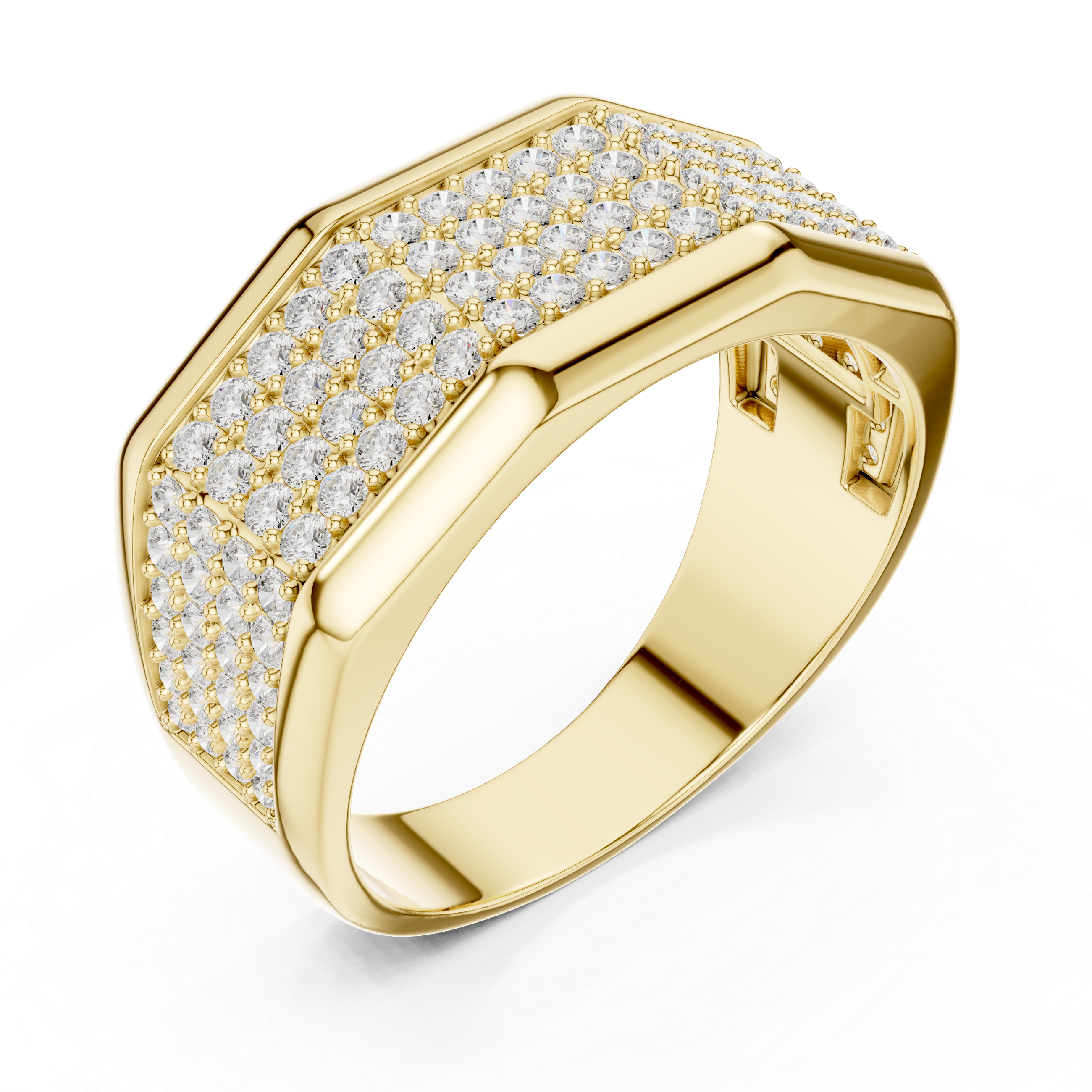 Natural Diamond Men’s Ring – 1.20ct GH/VS Premium Quality