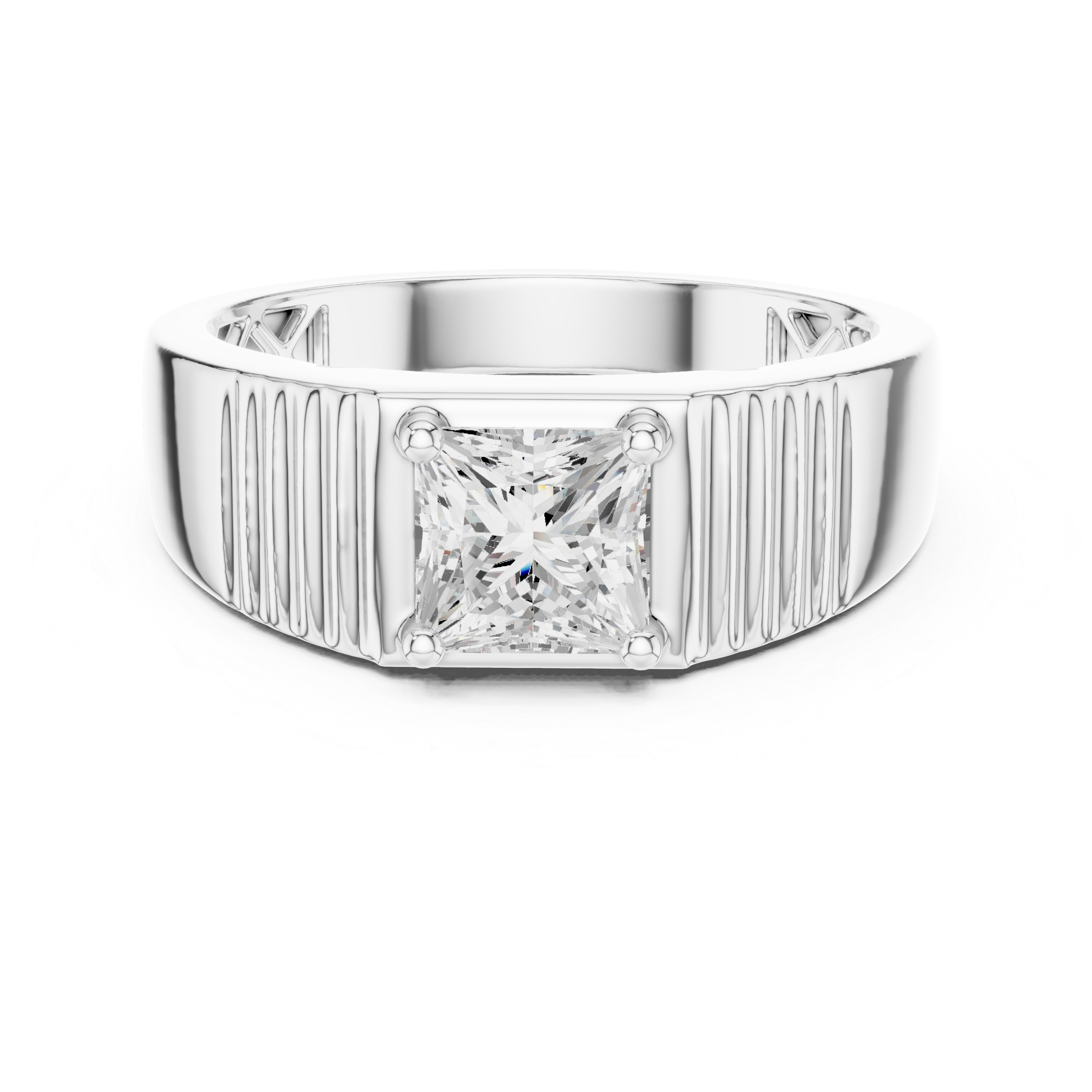 Natural Diamond Men’s Ring – 0.780ct H/VS1 Signature Collection
