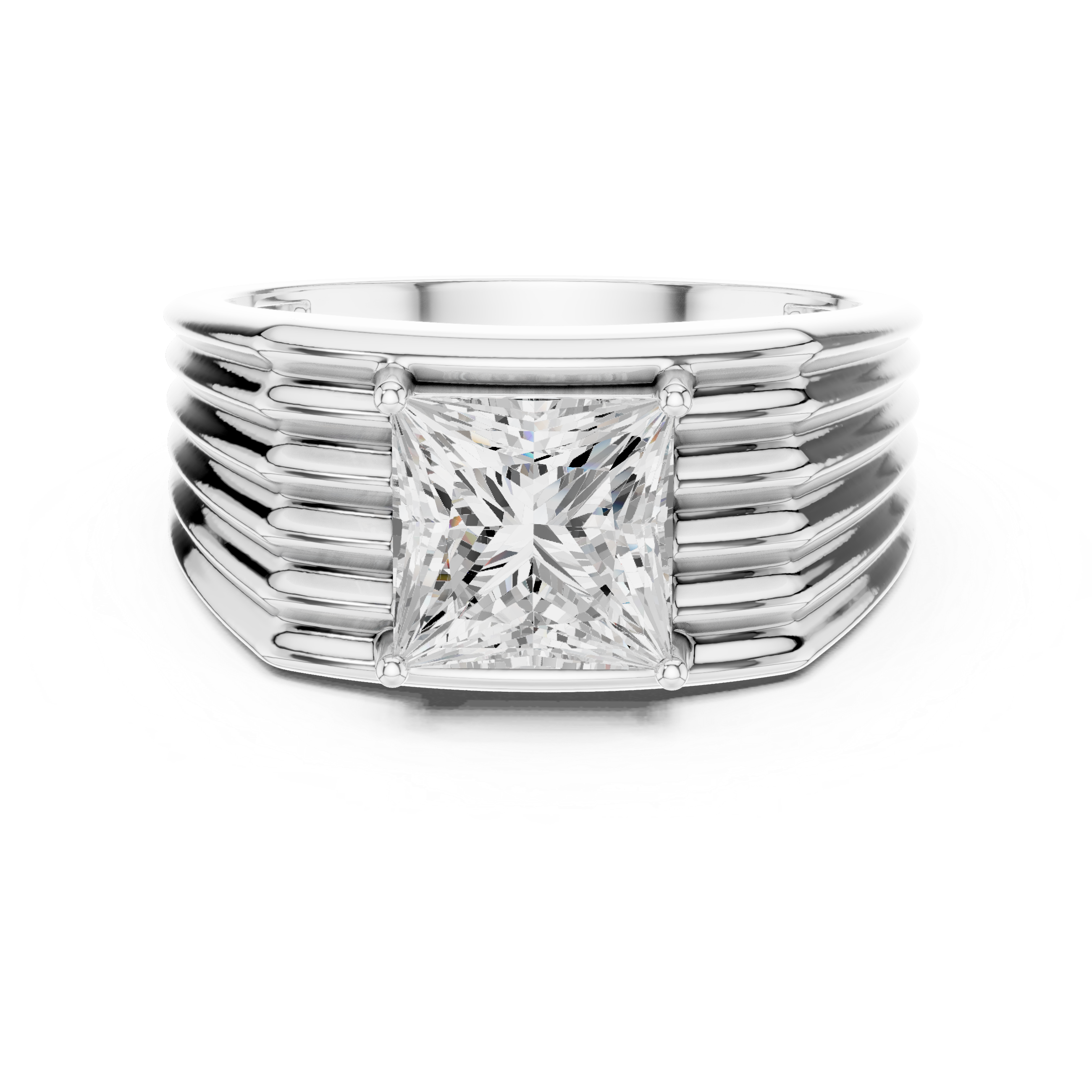 Natural Diamond Men’s Ring – 2.30ct I/VS1 Elite Luxury
