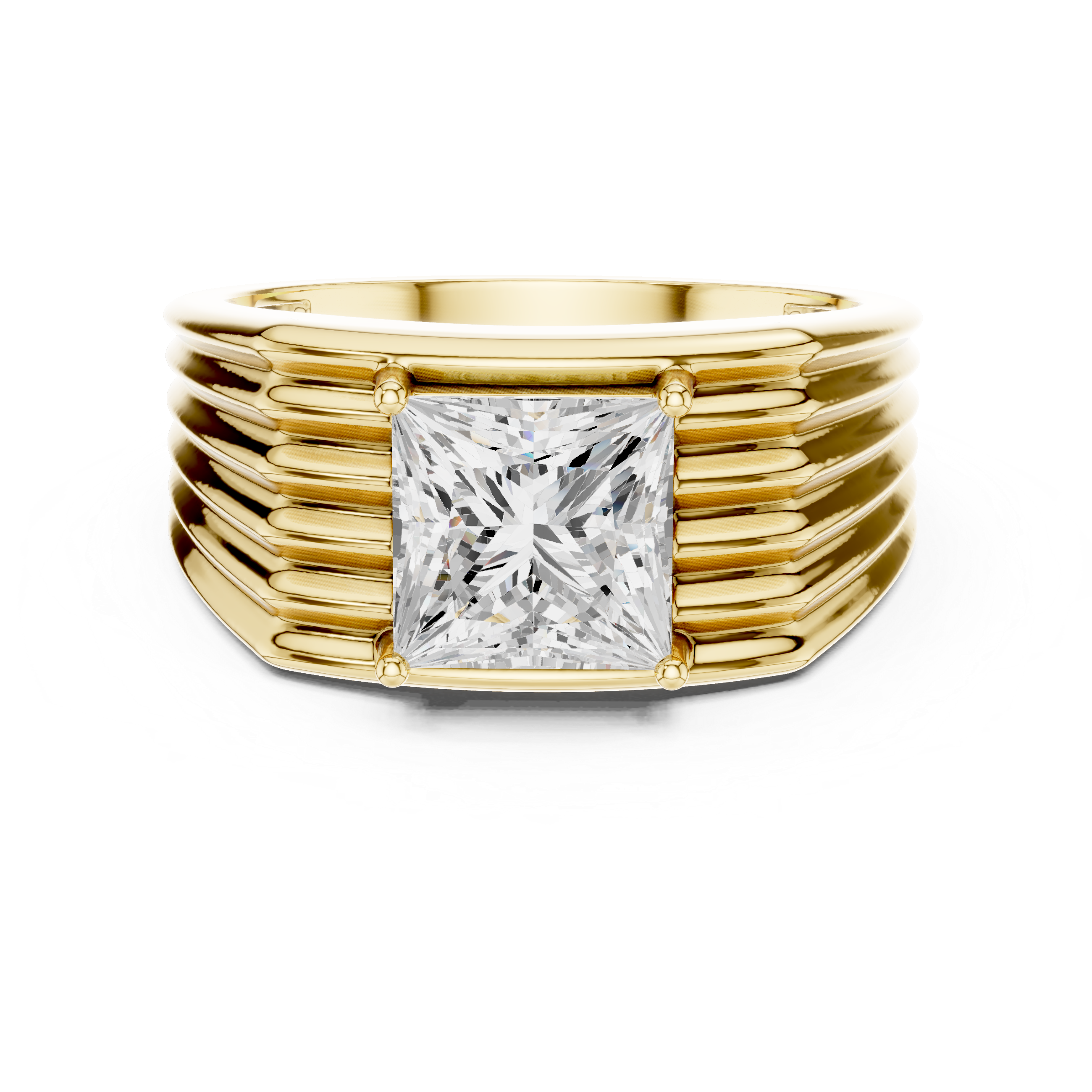 Natural Diamond Men’s Ring – 2.30ct I/VS1 Elite Luxury