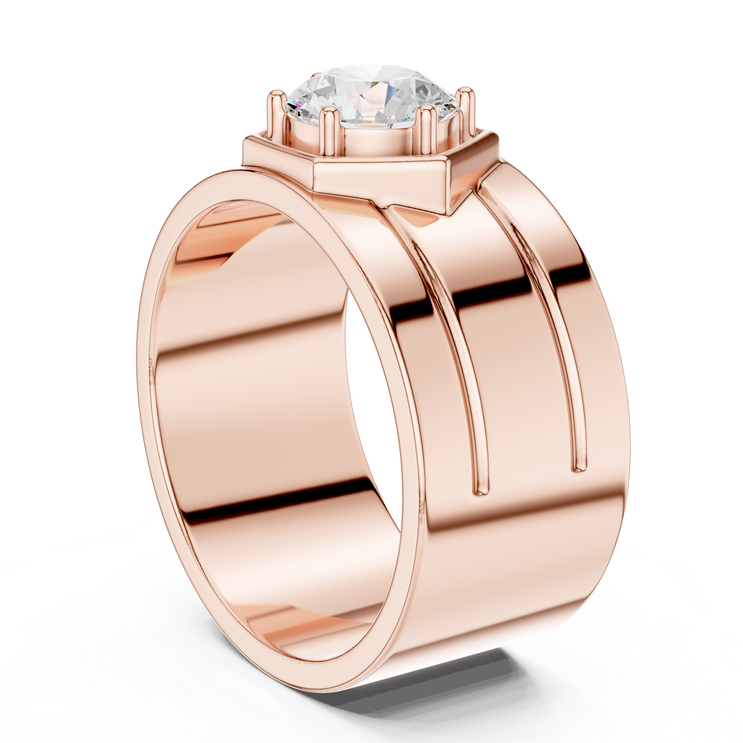 Natural Diamond Men’s Ring – 1.42ct H/VS1 Royal Edition