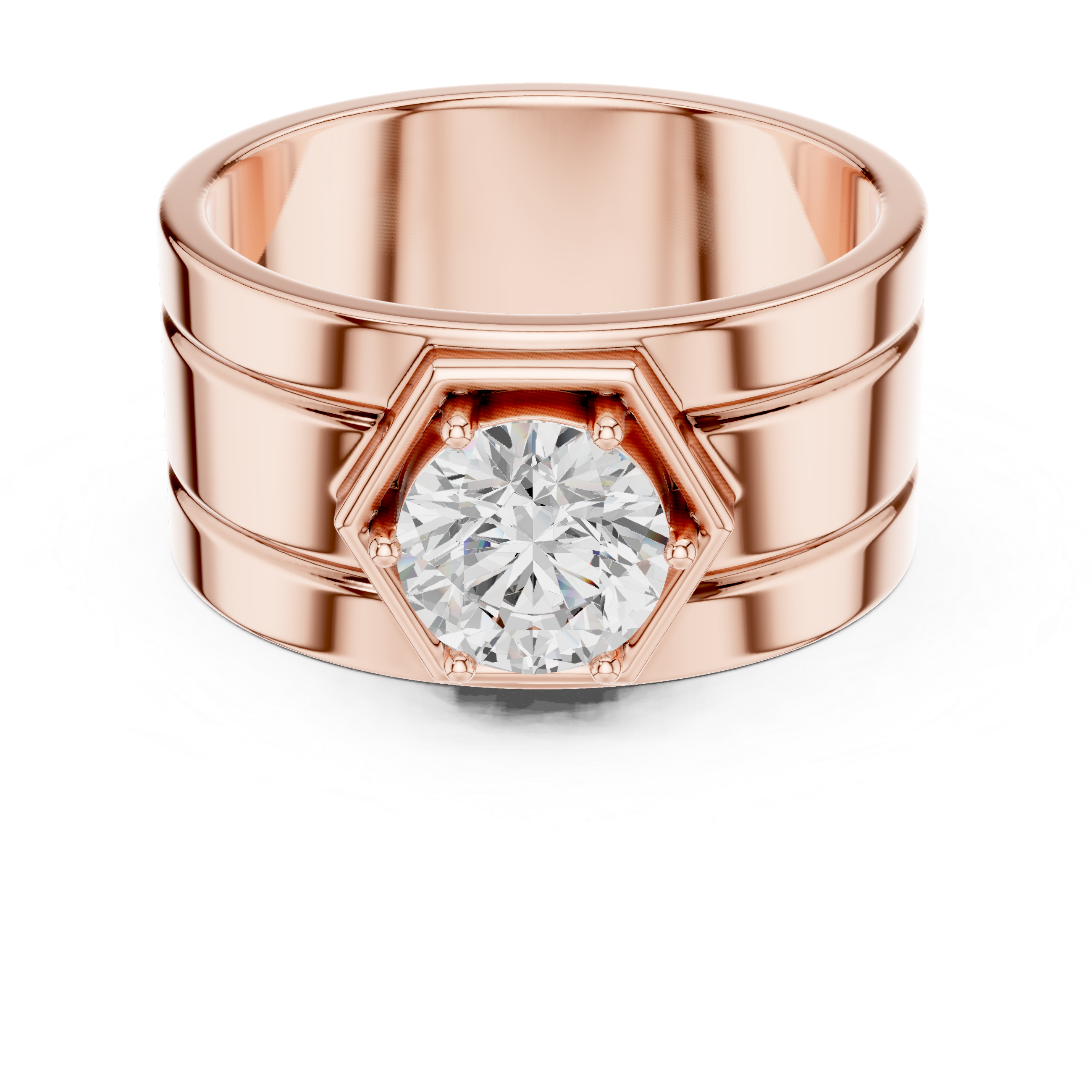 Natural Diamond Men’s Ring – 1.42ct H/VS1 Royal Edition