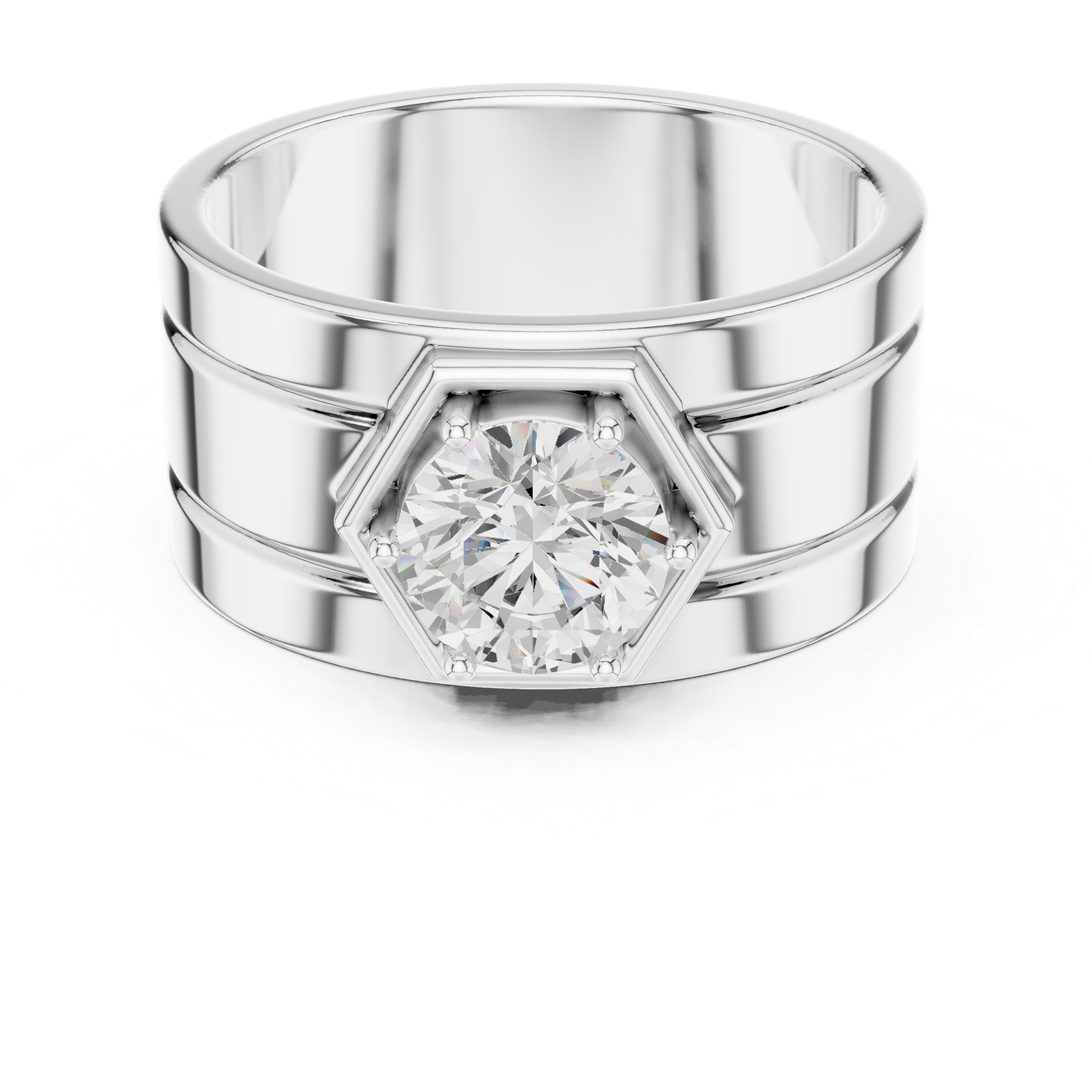 Natural Diamond Men’s Ring – 1.42ct H/VS1 Royal Edition