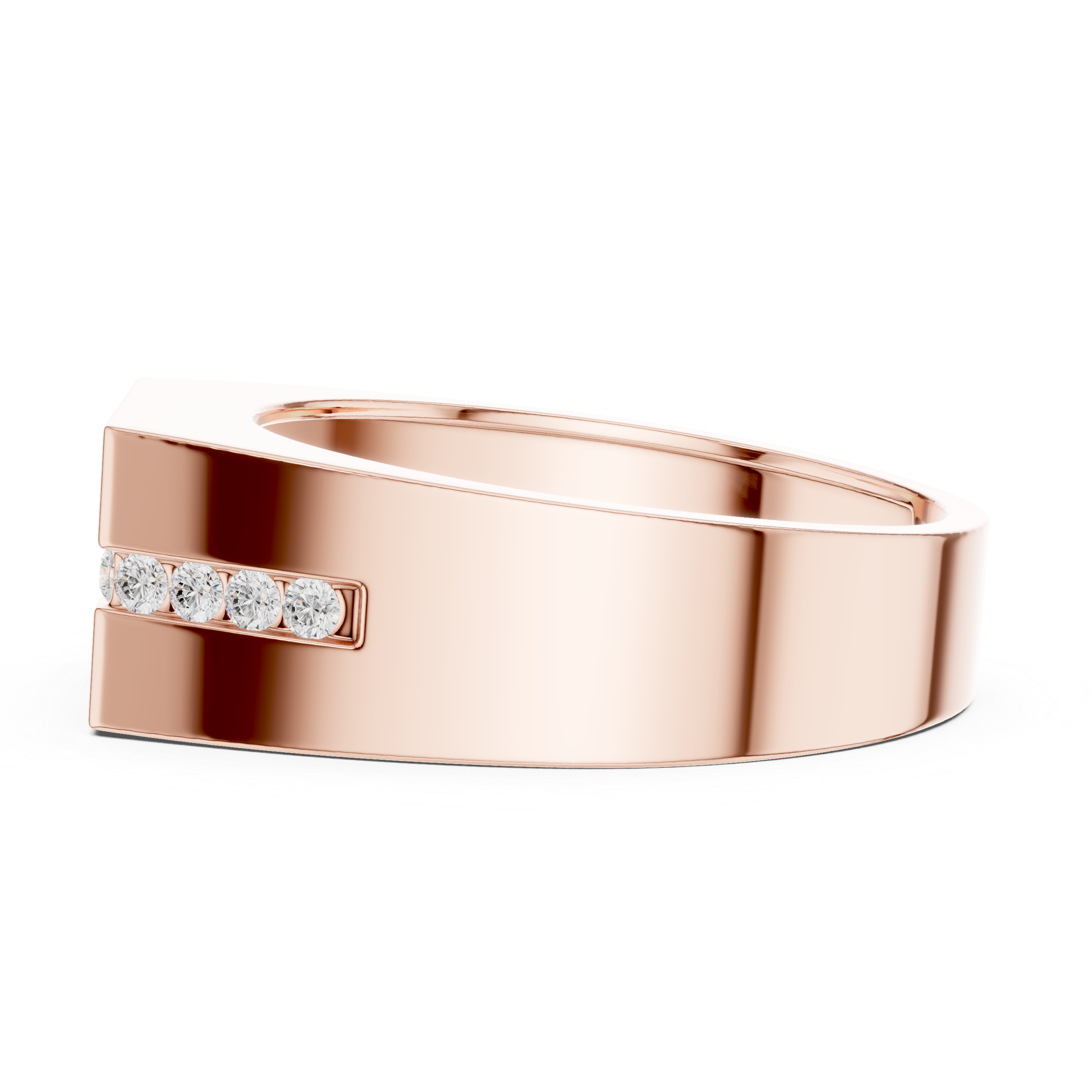 Natural Diamond Men’s Ring – 0.680ct EF/VS Elite Luxury