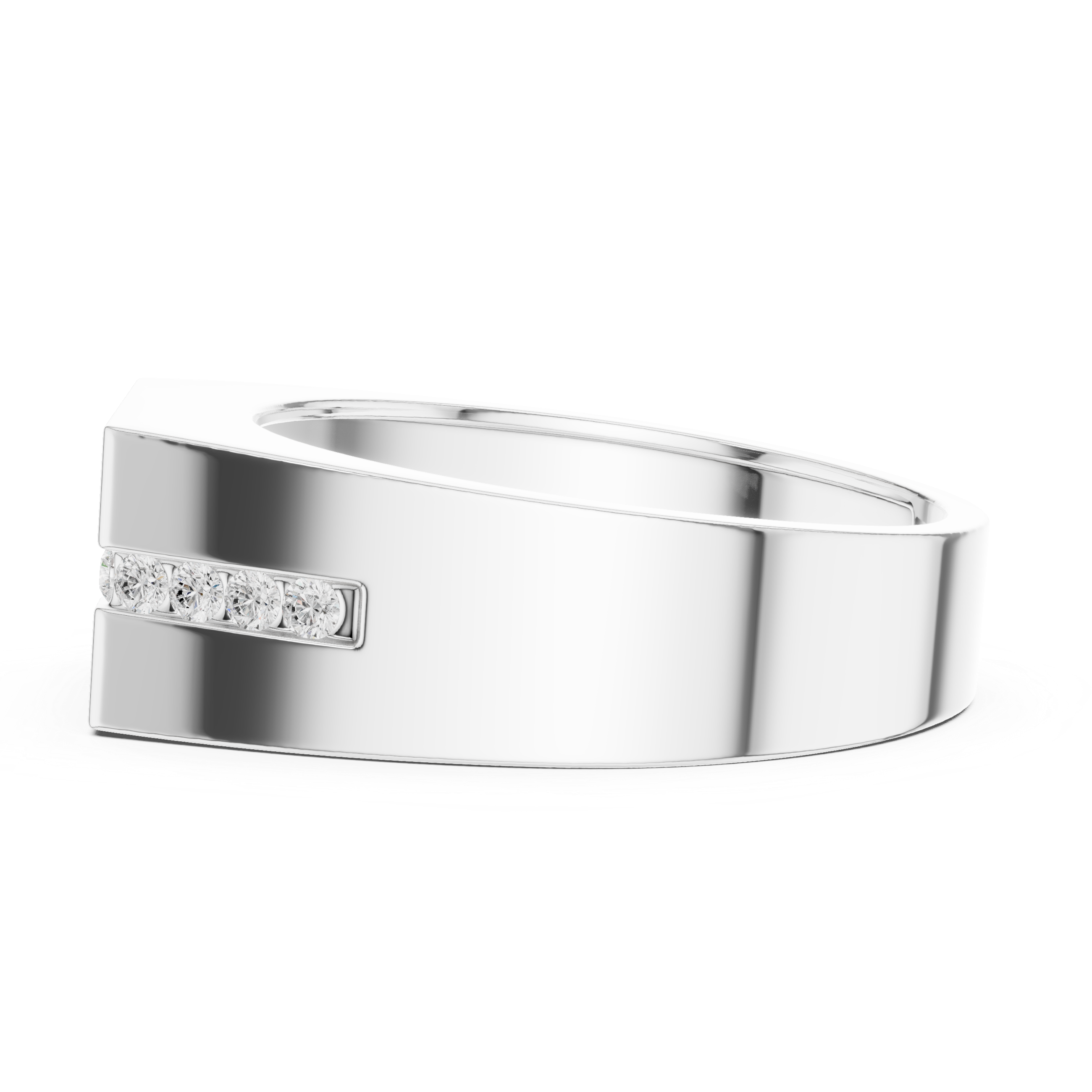 Natural Diamond Men’s Ring – 0.680ct EF/VS Elite Luxury