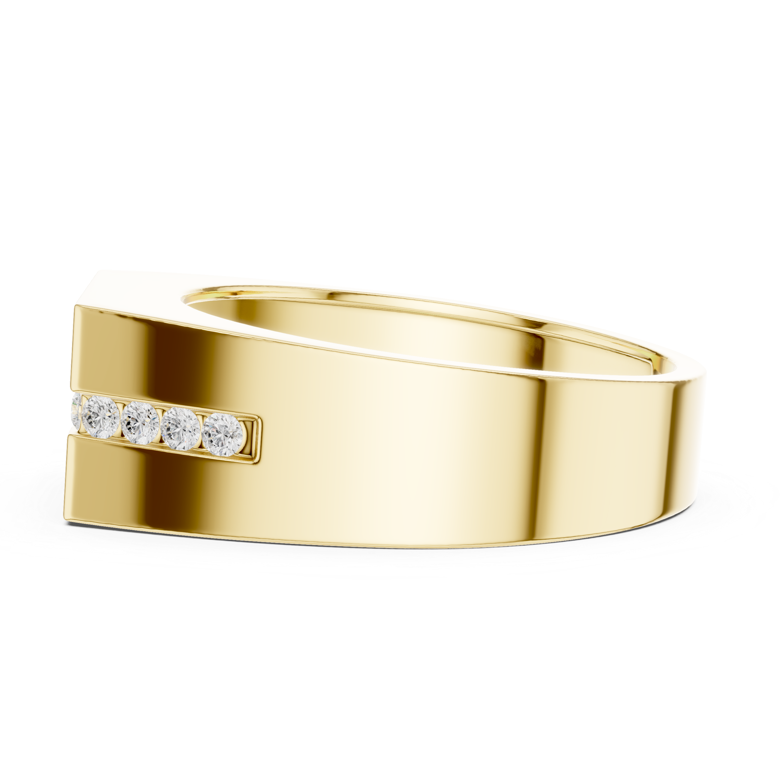 Natural Diamond Men’s Ring – 0.680ct EF/VS Elite Luxury