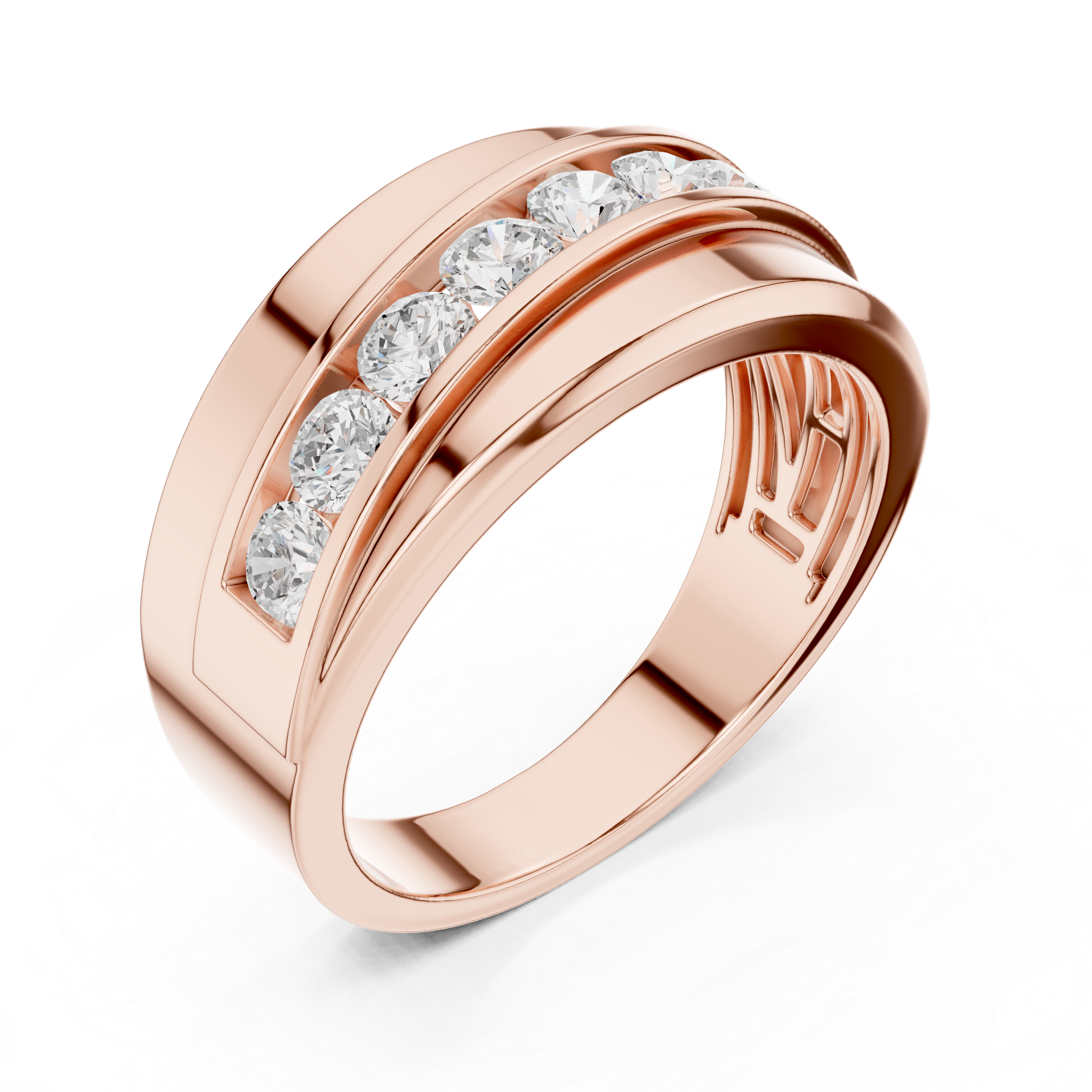 Natural Diamond Men’s Ring – 0.88ct EF/VS Prestige Luxury