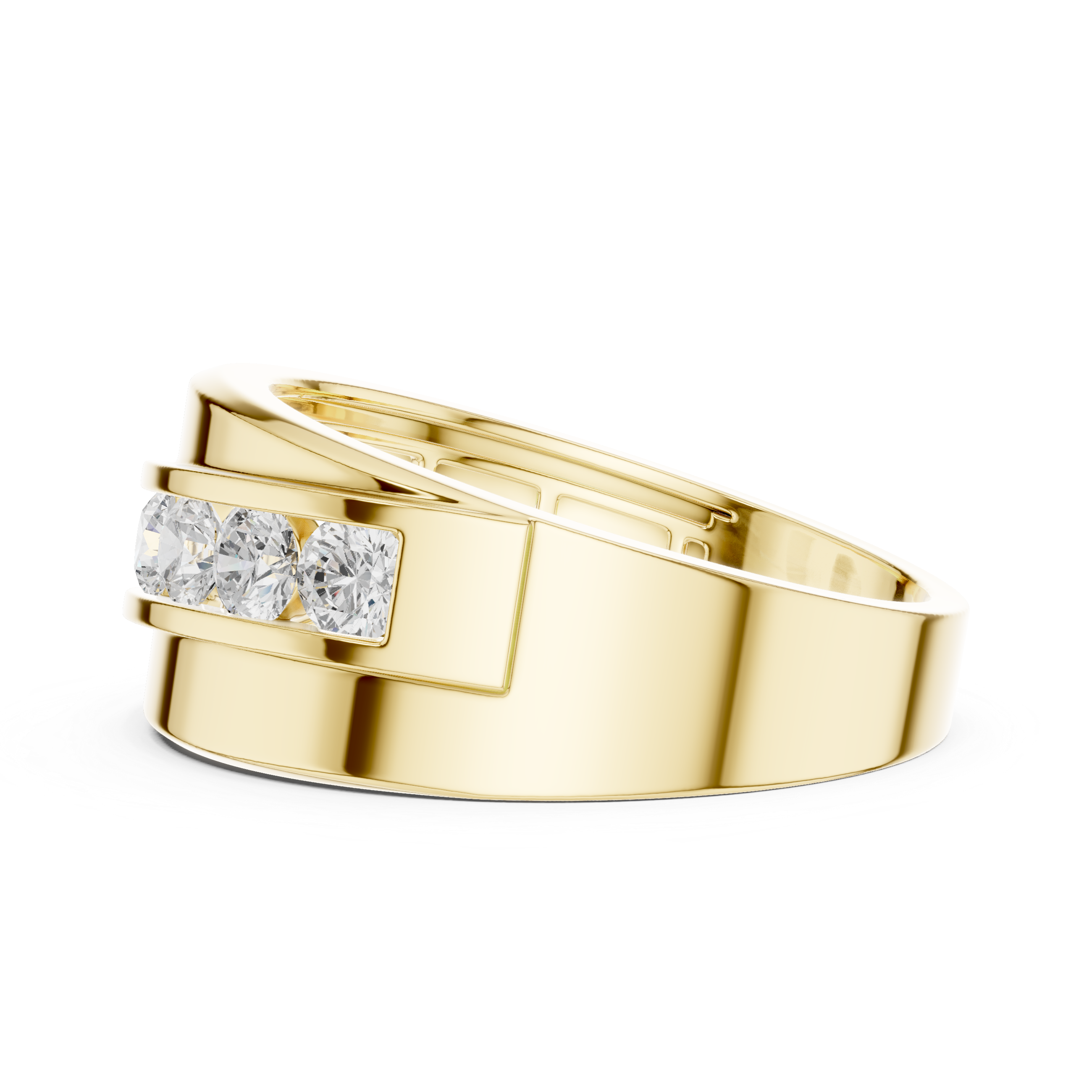 Natural Diamond Men’s Ring – 0.88ct EF/VS Prestige Luxury