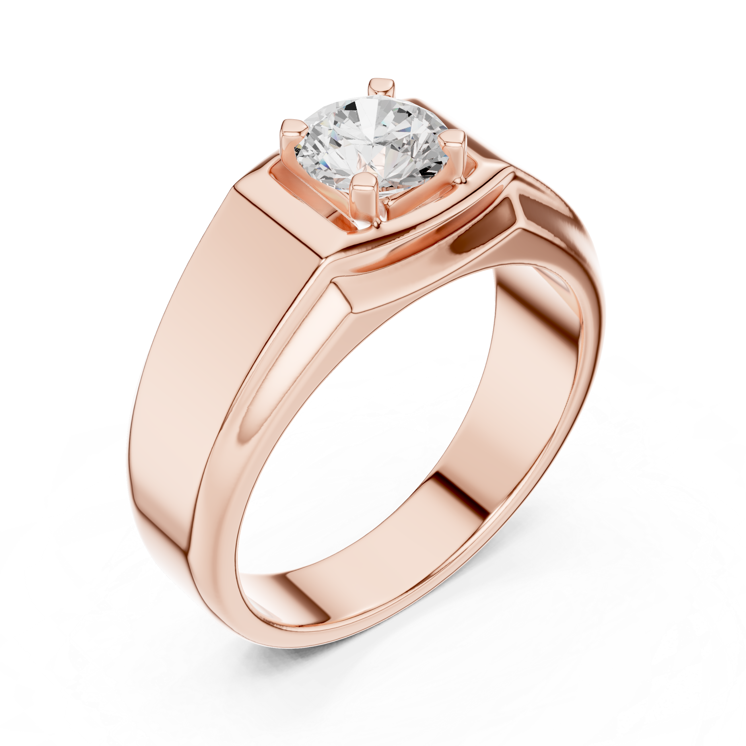 Natural Diamond Men’s Ring – 0.85ct H/VS2 Imperial Class