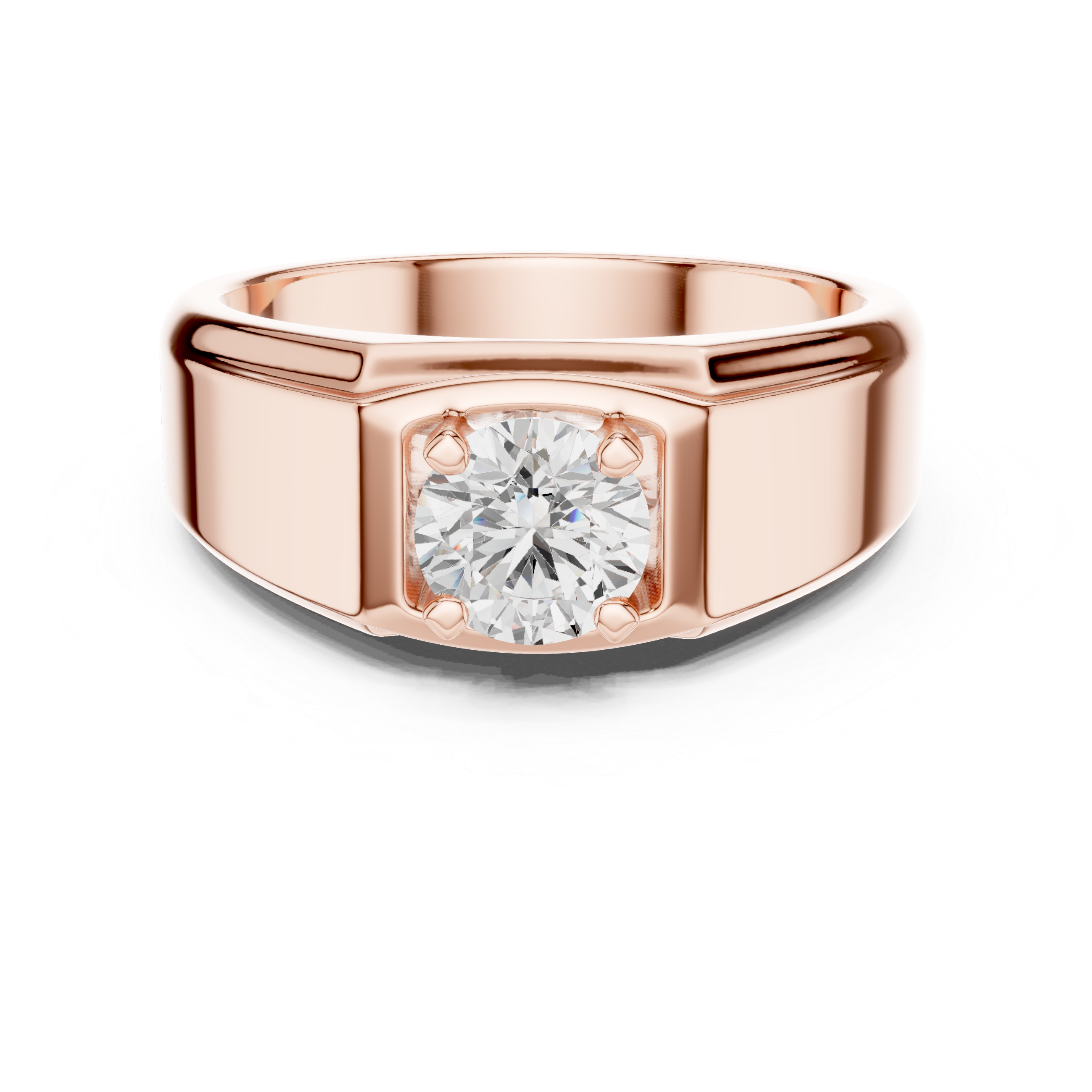 Natural Diamond Men’s Ring – 0.85ct H/VS2 Imperial Class