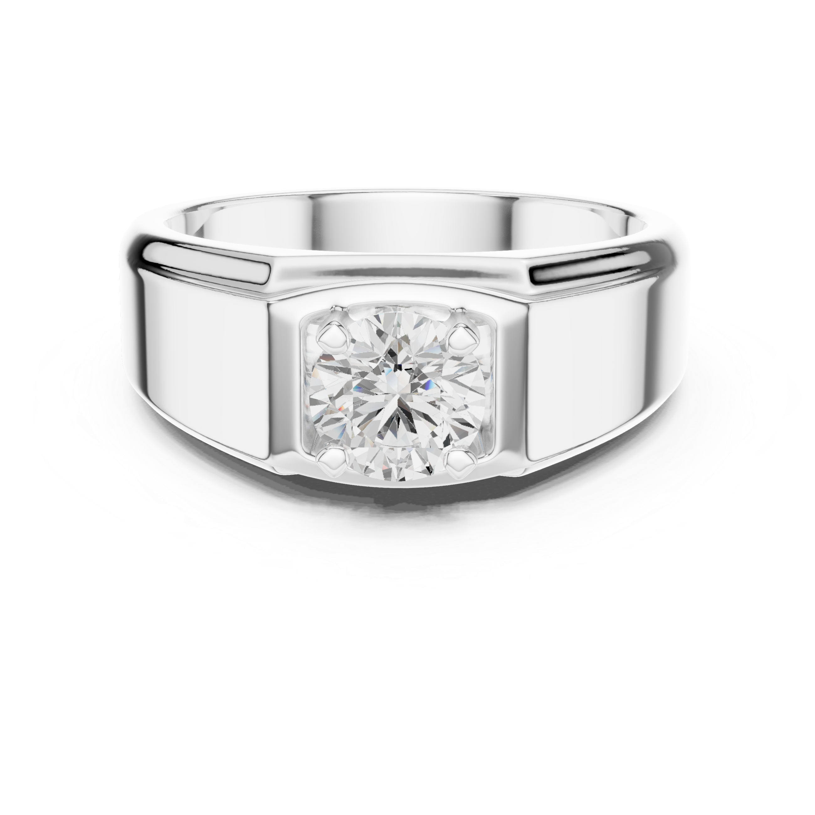 Natural Diamond Men’s Ring – 0.85ct H/VS2 Imperial Class
