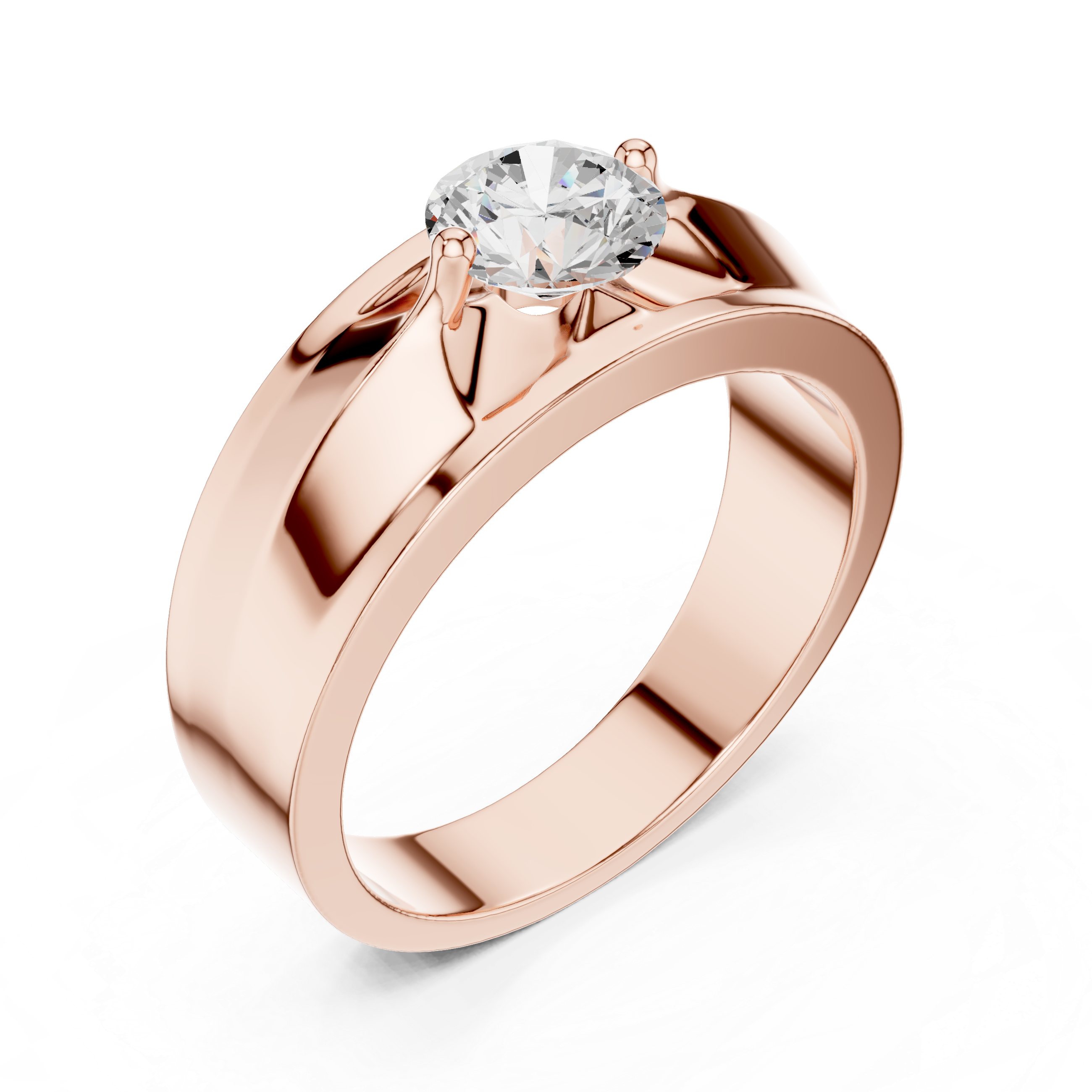 Natural Diamond Men’s Ring – 0.85ct I/VS1 Royal Masterpiece