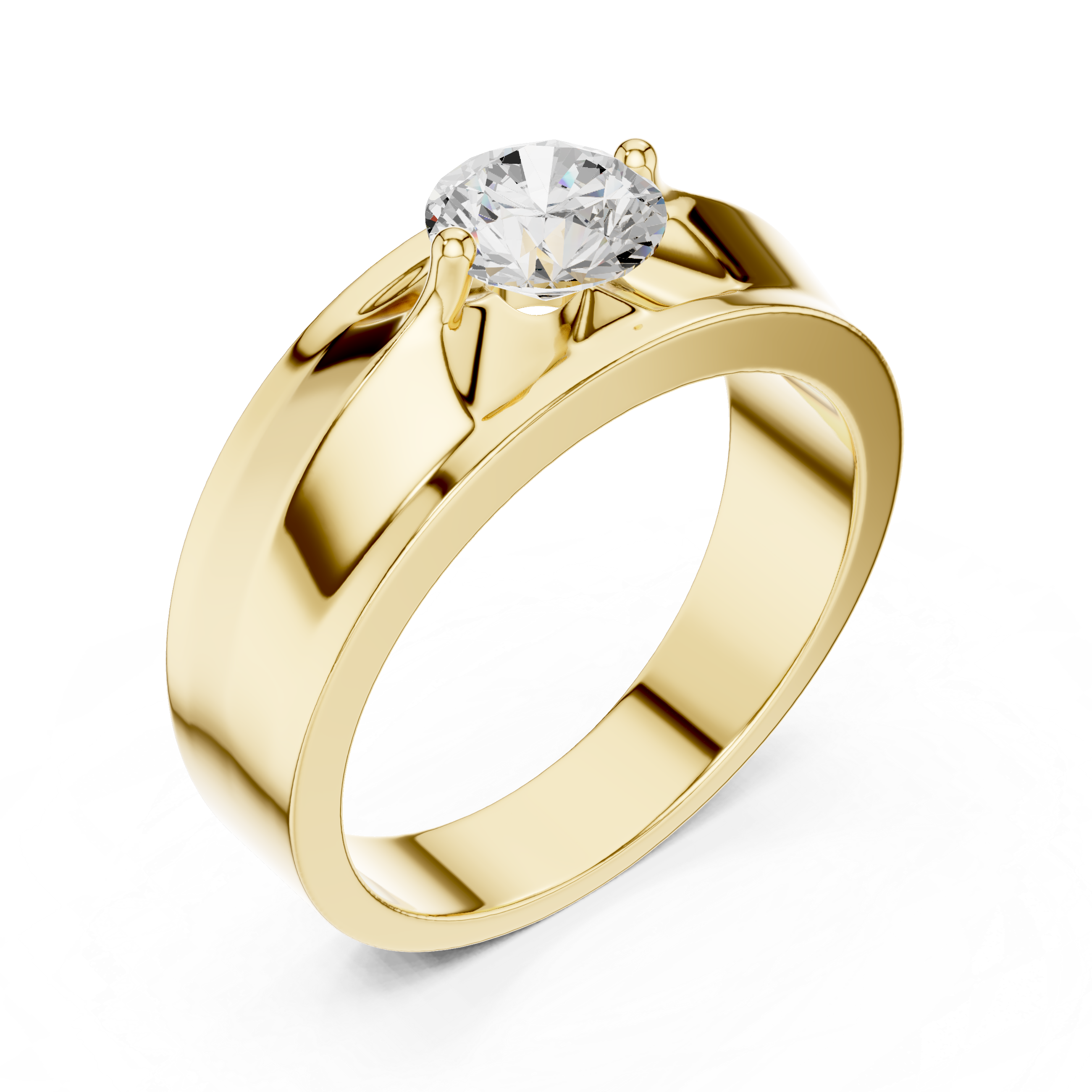 Natural Diamond Men’s Ring – 0.85ct I/VS1 Royal Masterpiece