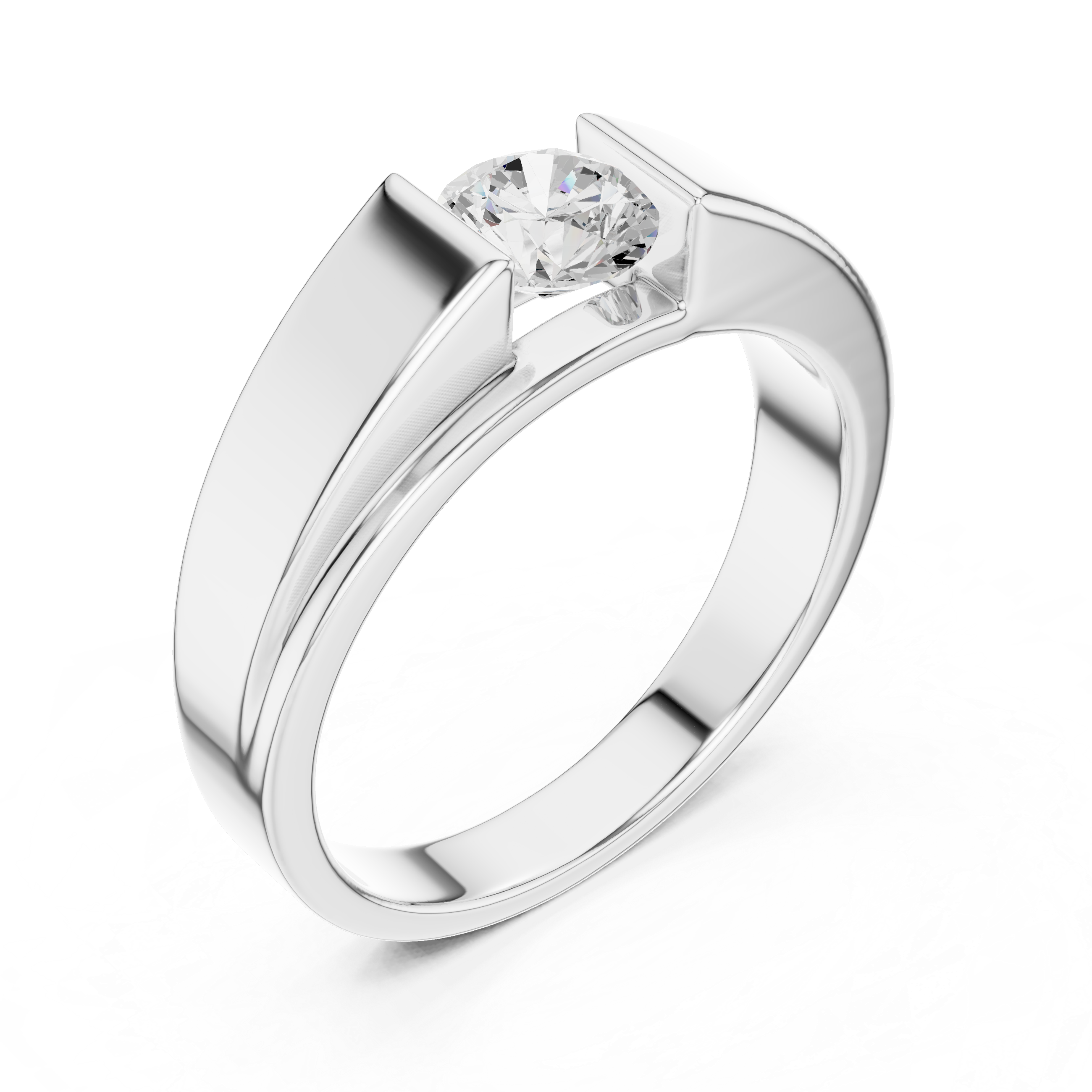 Natural Diamond Men’s Ring 0.85ct H/VS2  – Supreme Elite Edition