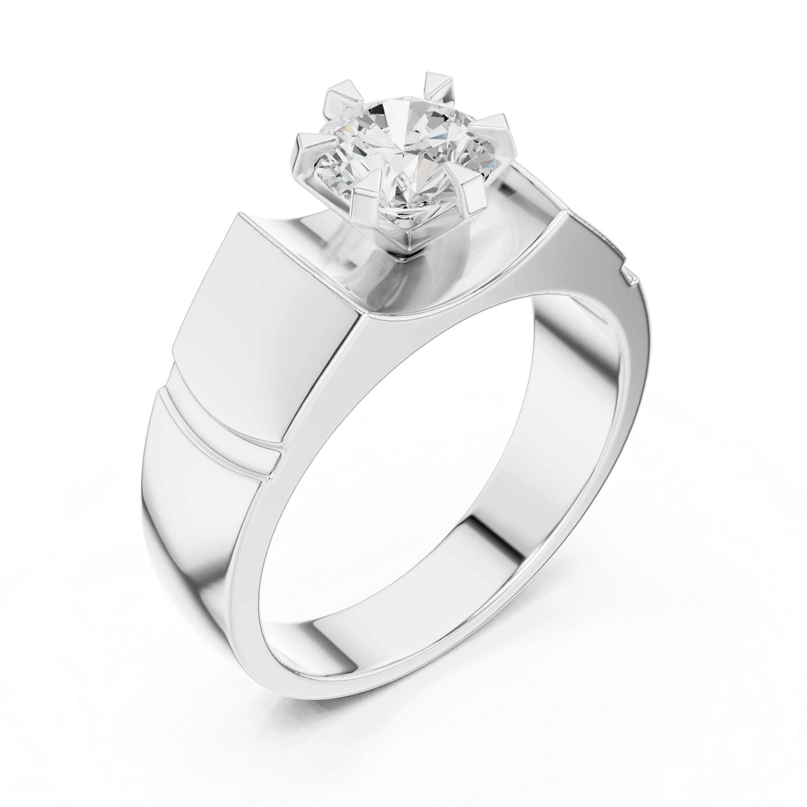 Natural Diamond Men’s Ring – 1.50ct H/VS1 Elite Prestige Edition