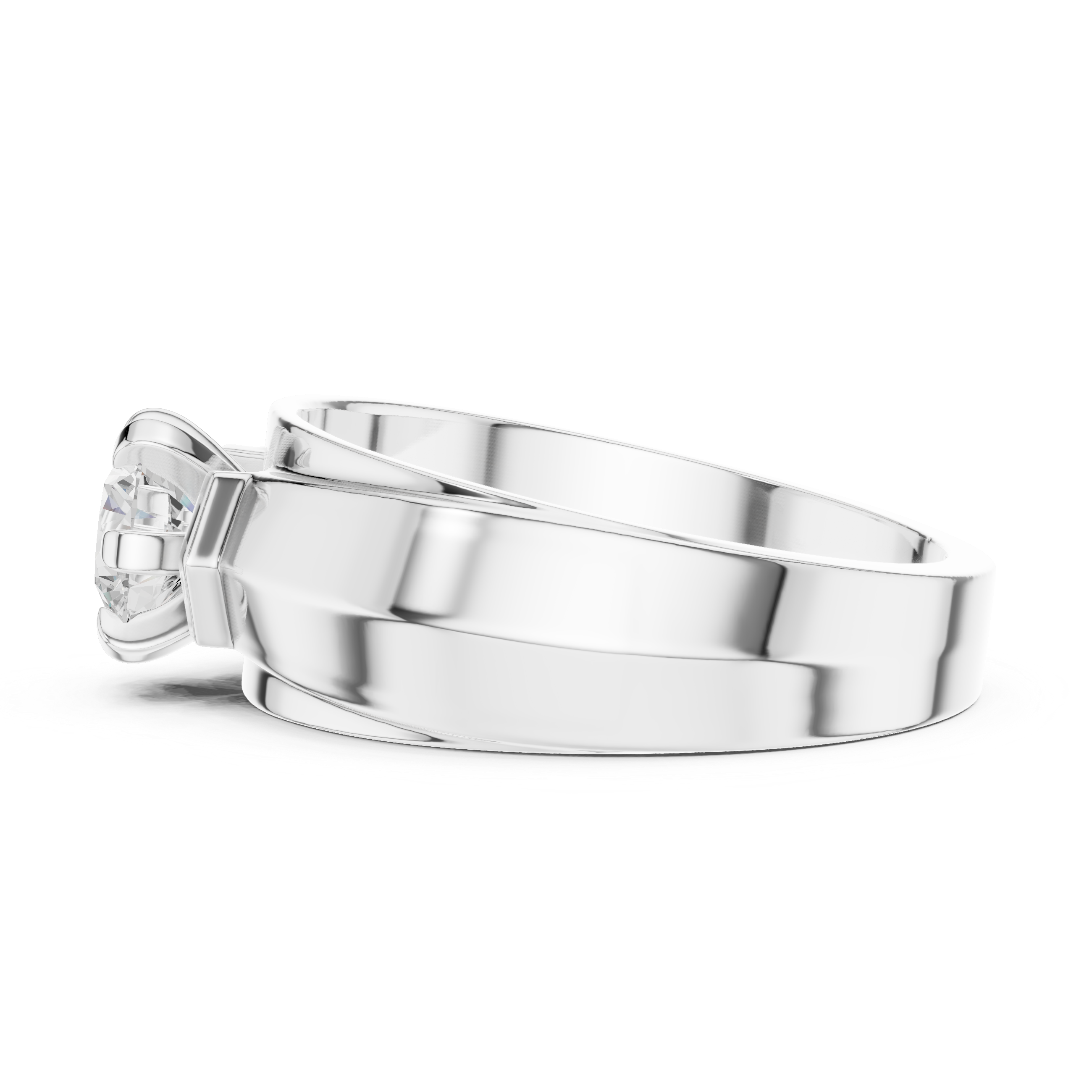 Elegant 0.75 Carat Natural Diamond Men's Ring – H Color VS1 Clarity
