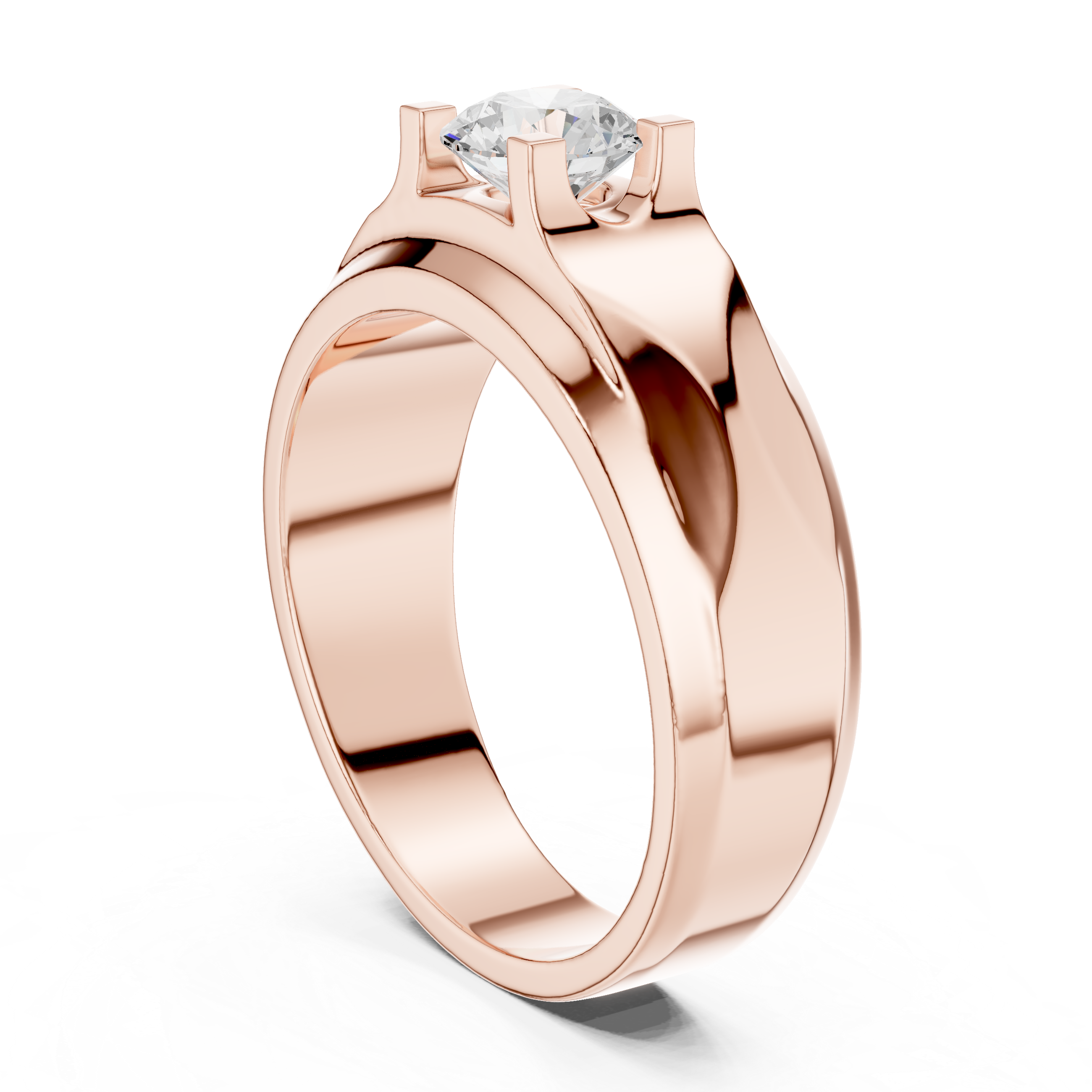 Natural Diamond Men’s Ring – 0.75ct H/VS1 Signature Royal Edition