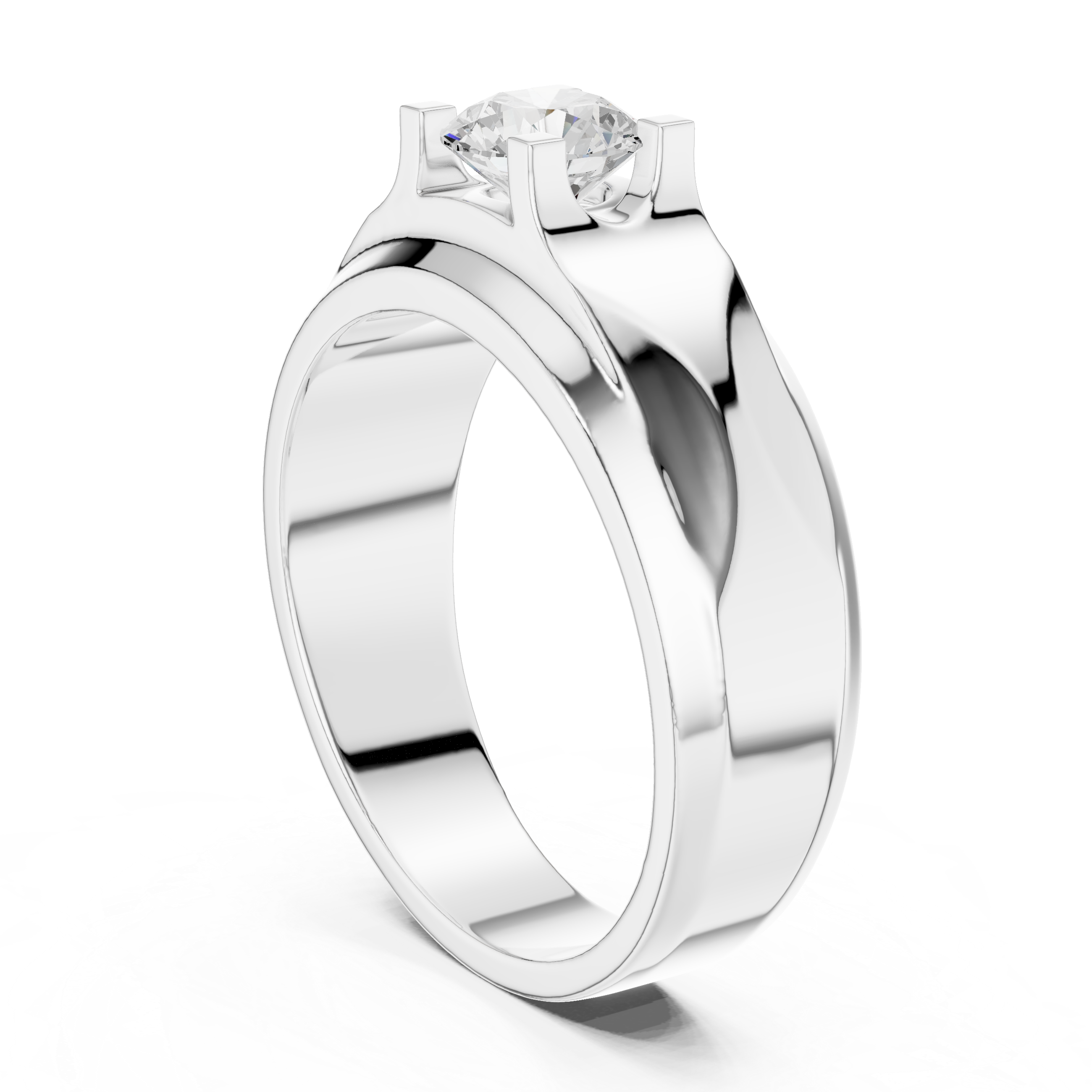 Natural Diamond Men’s Ring – 0.75ct H/VS1 Signature Royal Edition