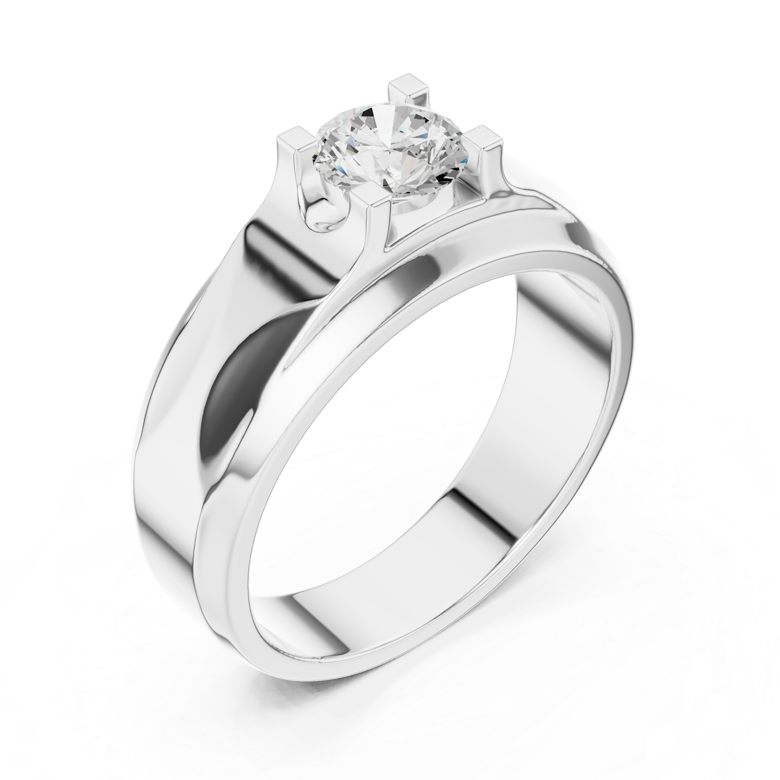 Natural Diamond Men’s Ring – 0.75ct H/VS1 Signature Royal Edition