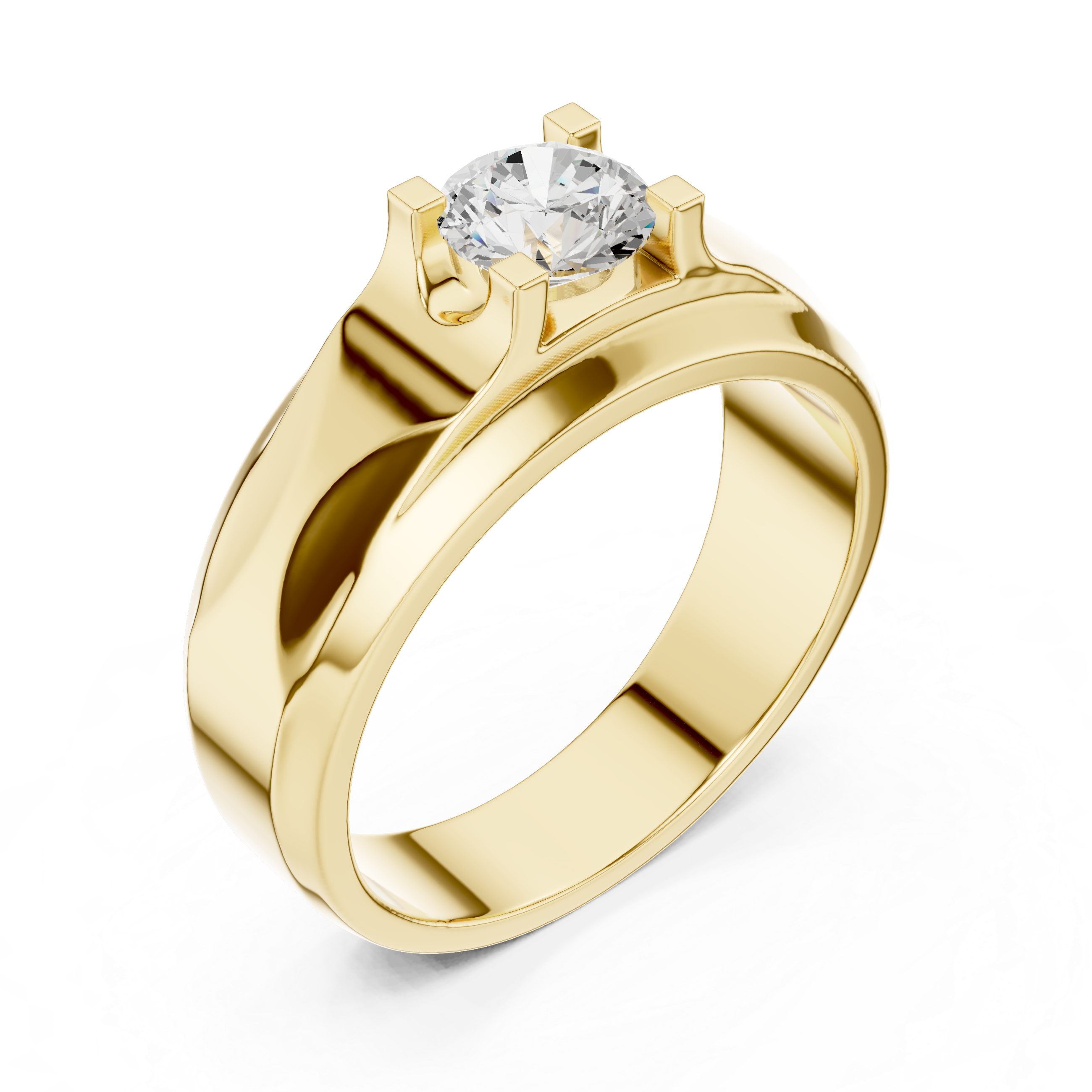 Natural Diamond Men’s Ring – 0.75ct H/VS1 Signature Royal Edition