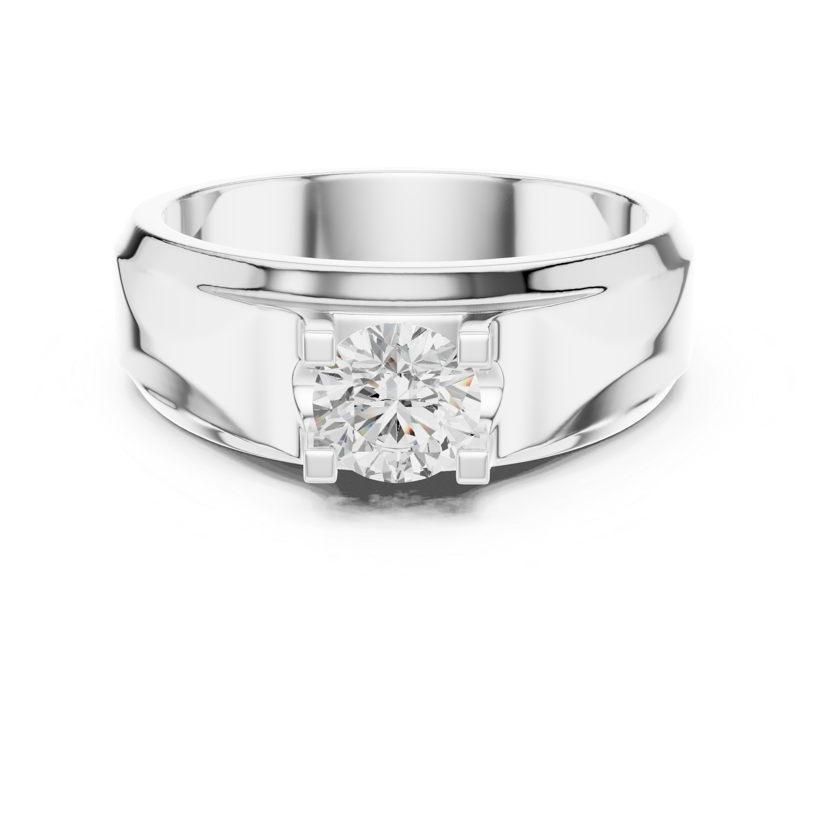 Natural Diamond Men’s Ring – 0.75ct H/VS1 Signature Royal Edition