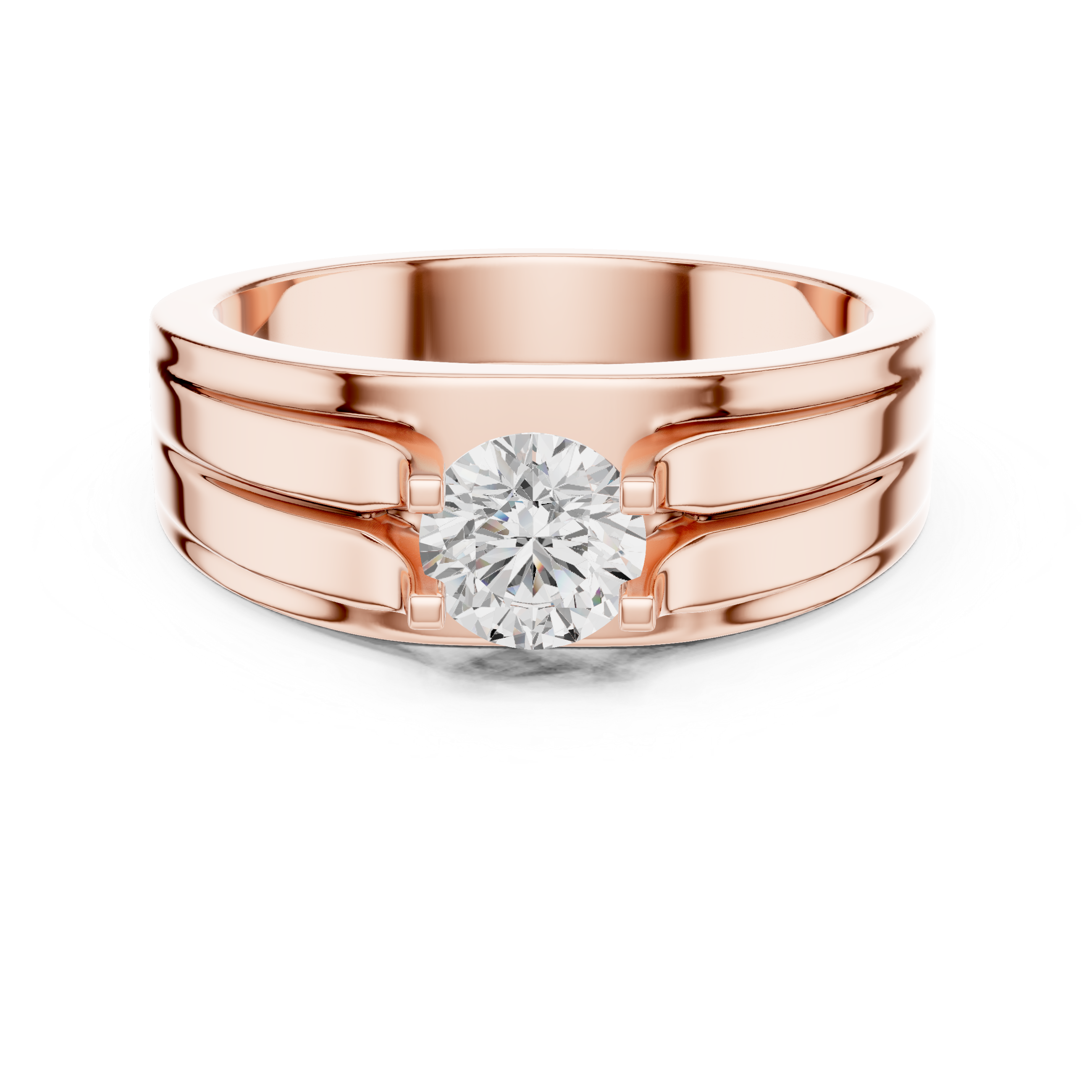 Natural Diamond Men’s Ring – 0.75ct J/VS1 Majestic Elite Series