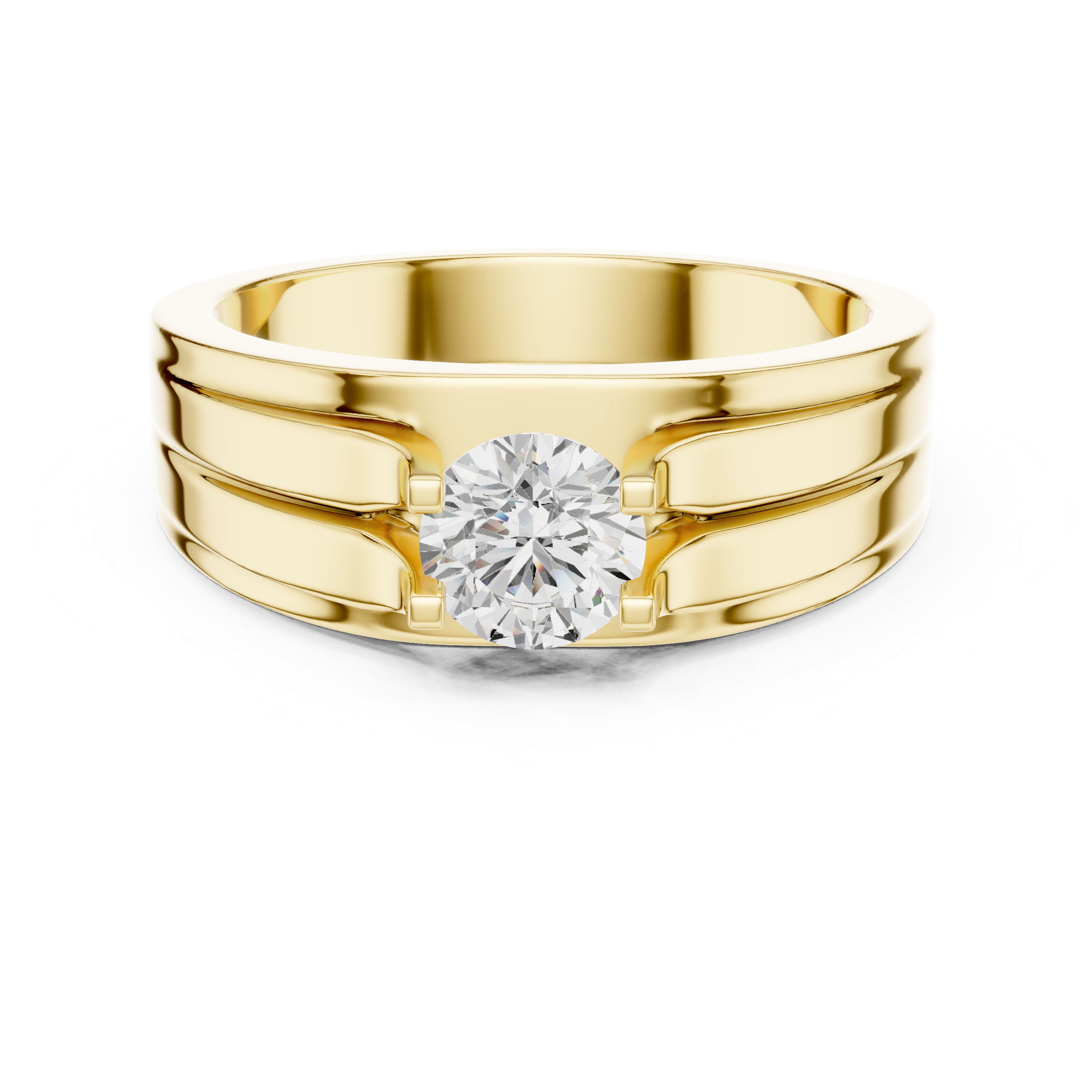 Natural Diamond Men’s Ring – 0.75ct J/VS1 Majestic Elite Series