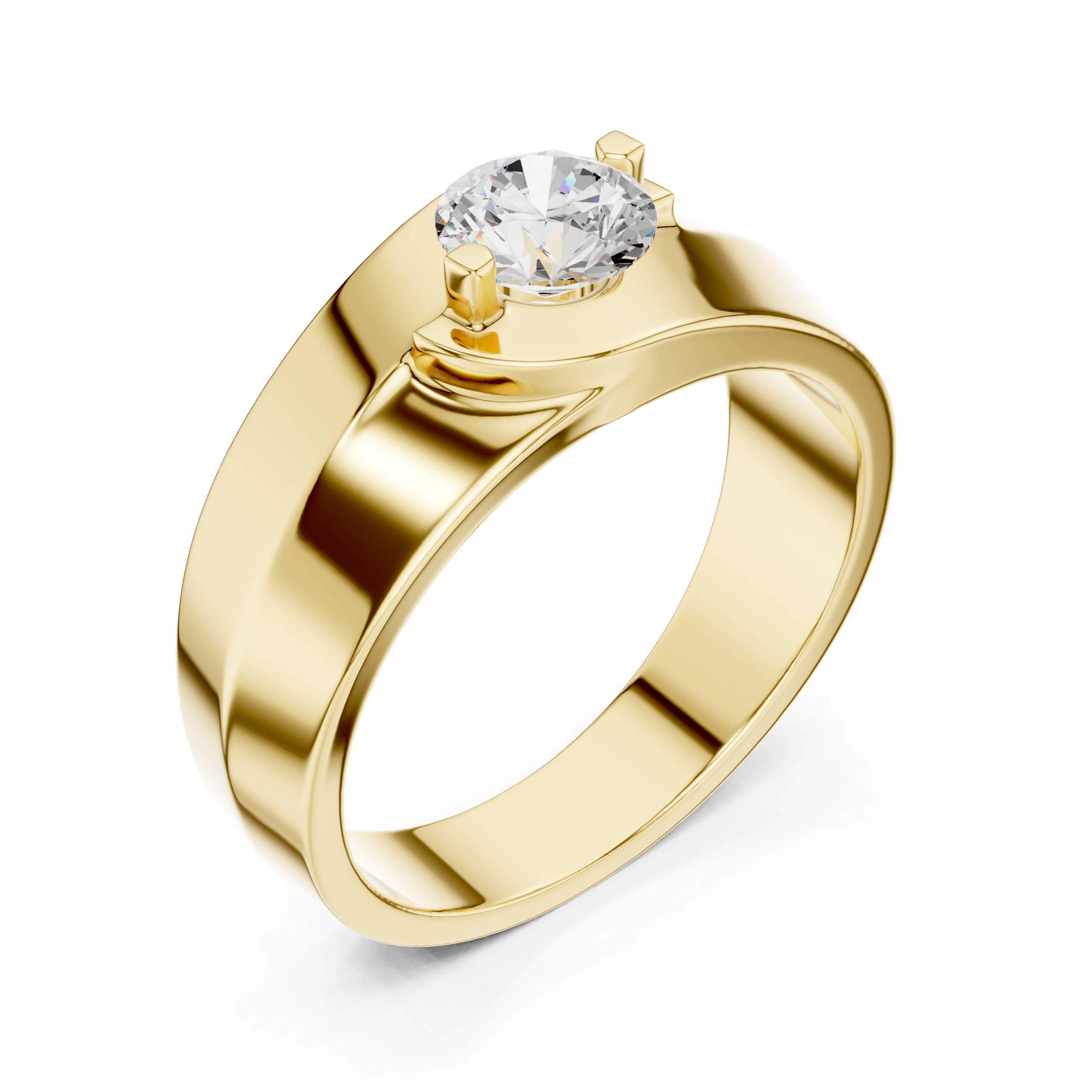 Natural Diamond Men’s Ring – 0.75ct H/SI1 Grand Signature Edition