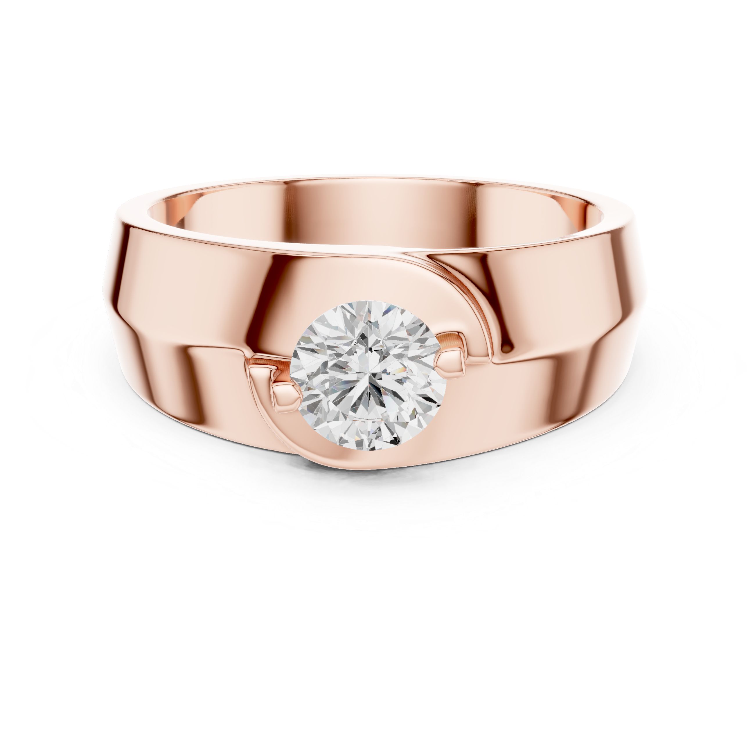 Natural Diamond Men’s Ring – 0.75ct H/SI1 Grand Signature Edition