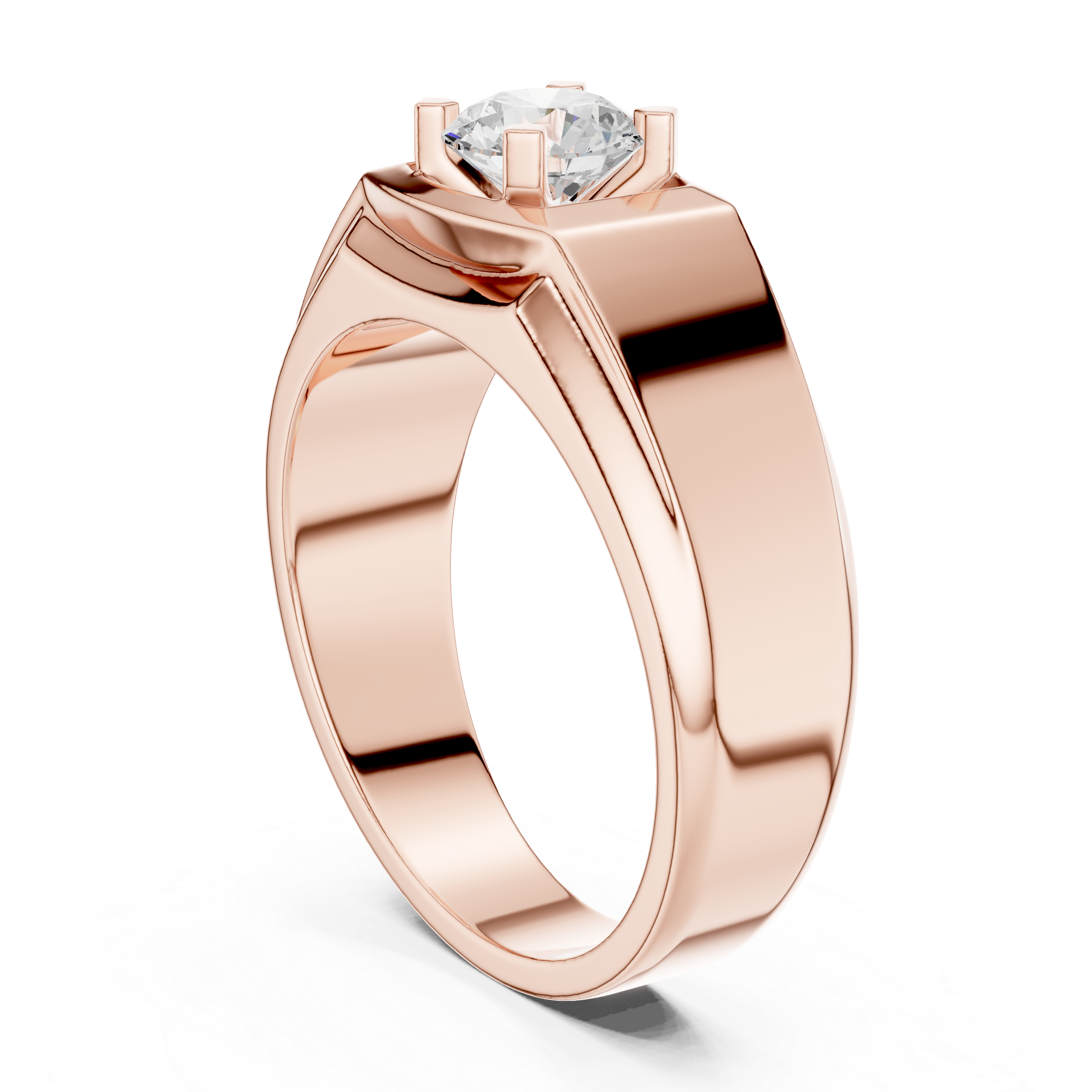 Natural Diamond Men’s Ring – 0.75ct I/VS1 Royal Signature Edition