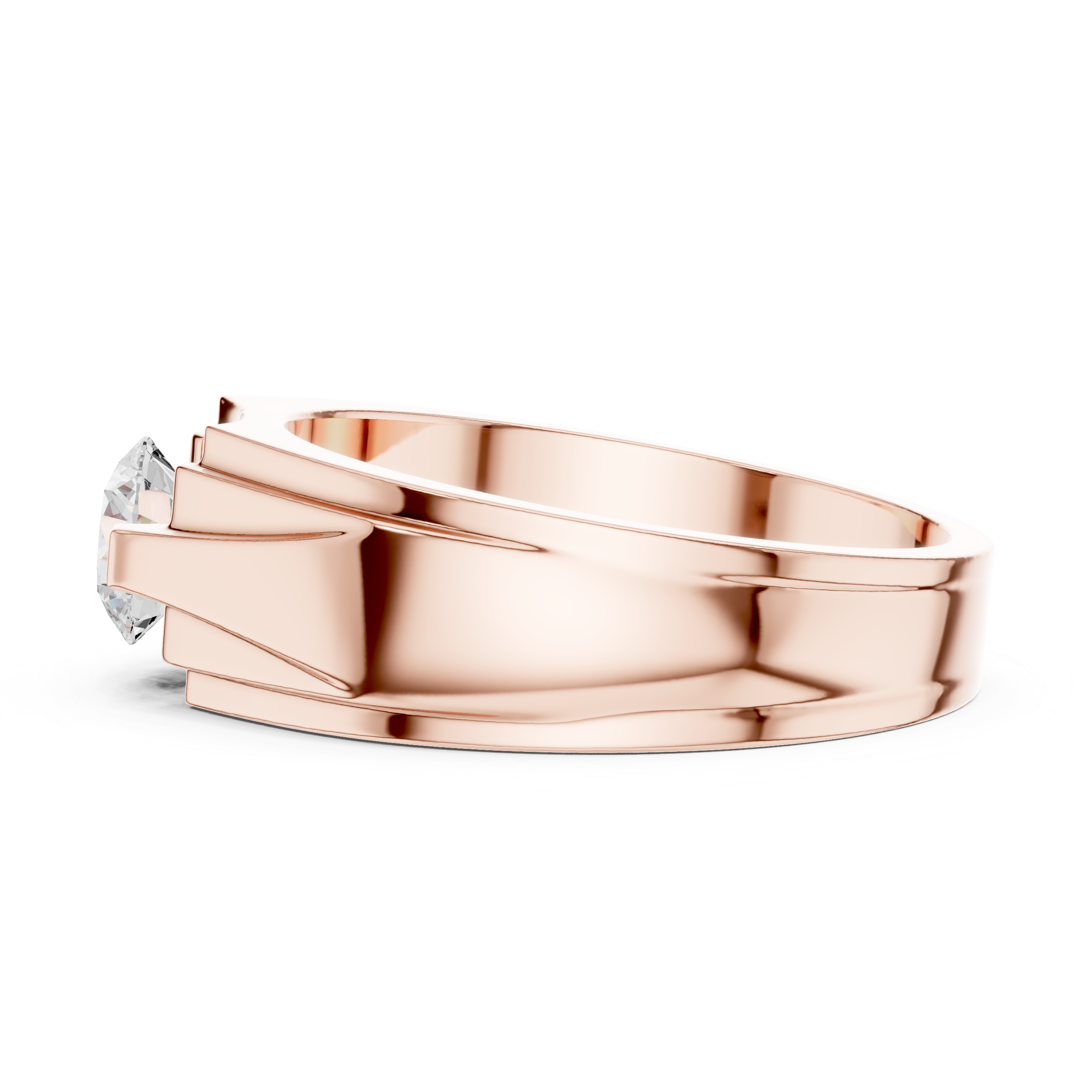 Natural Diamond Men’s Ring – 0.75ct H/VS1 Sovereign Luxury Line