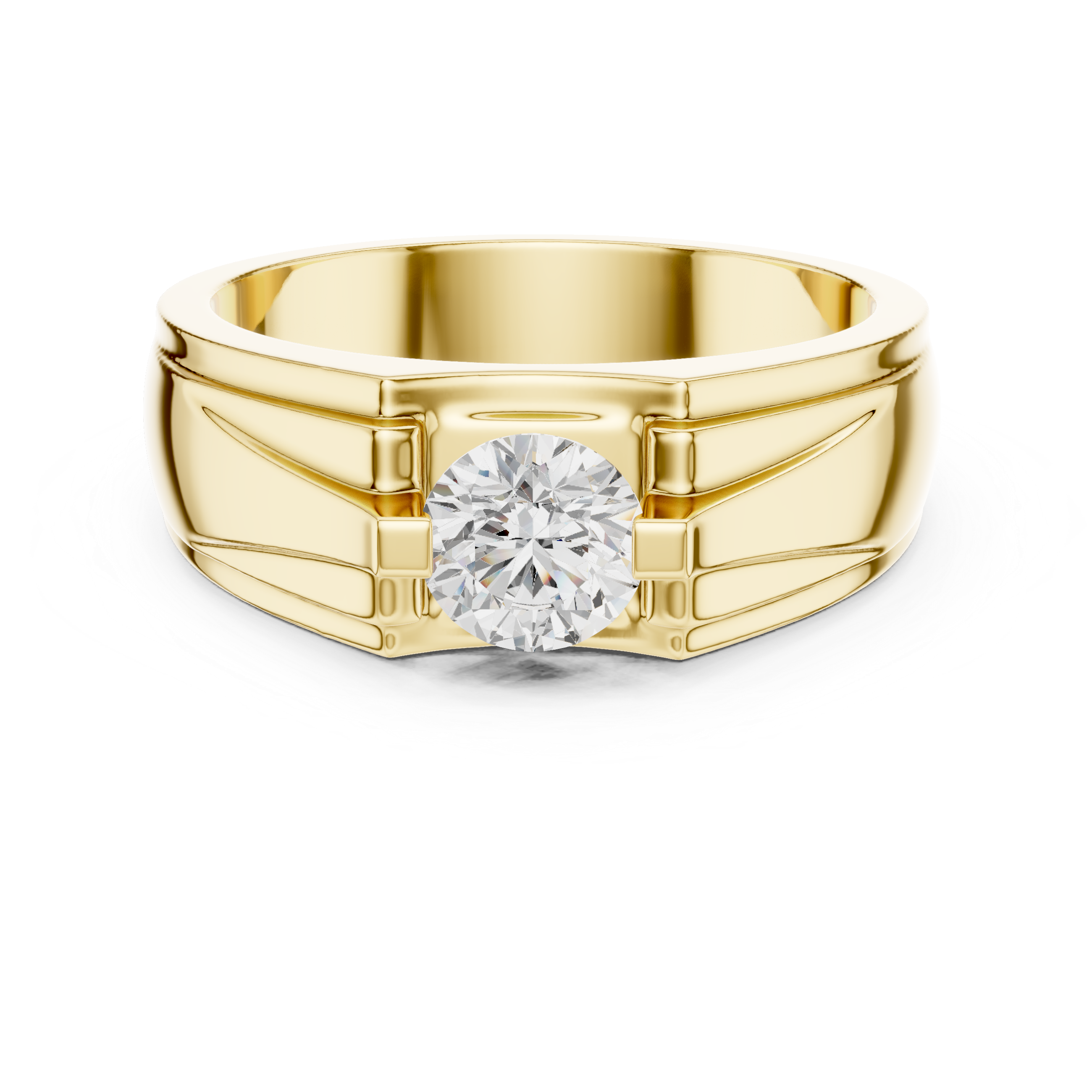 Natural Diamond Men’s Ring – 0.75ct H/VS1 Sovereign Luxury Line