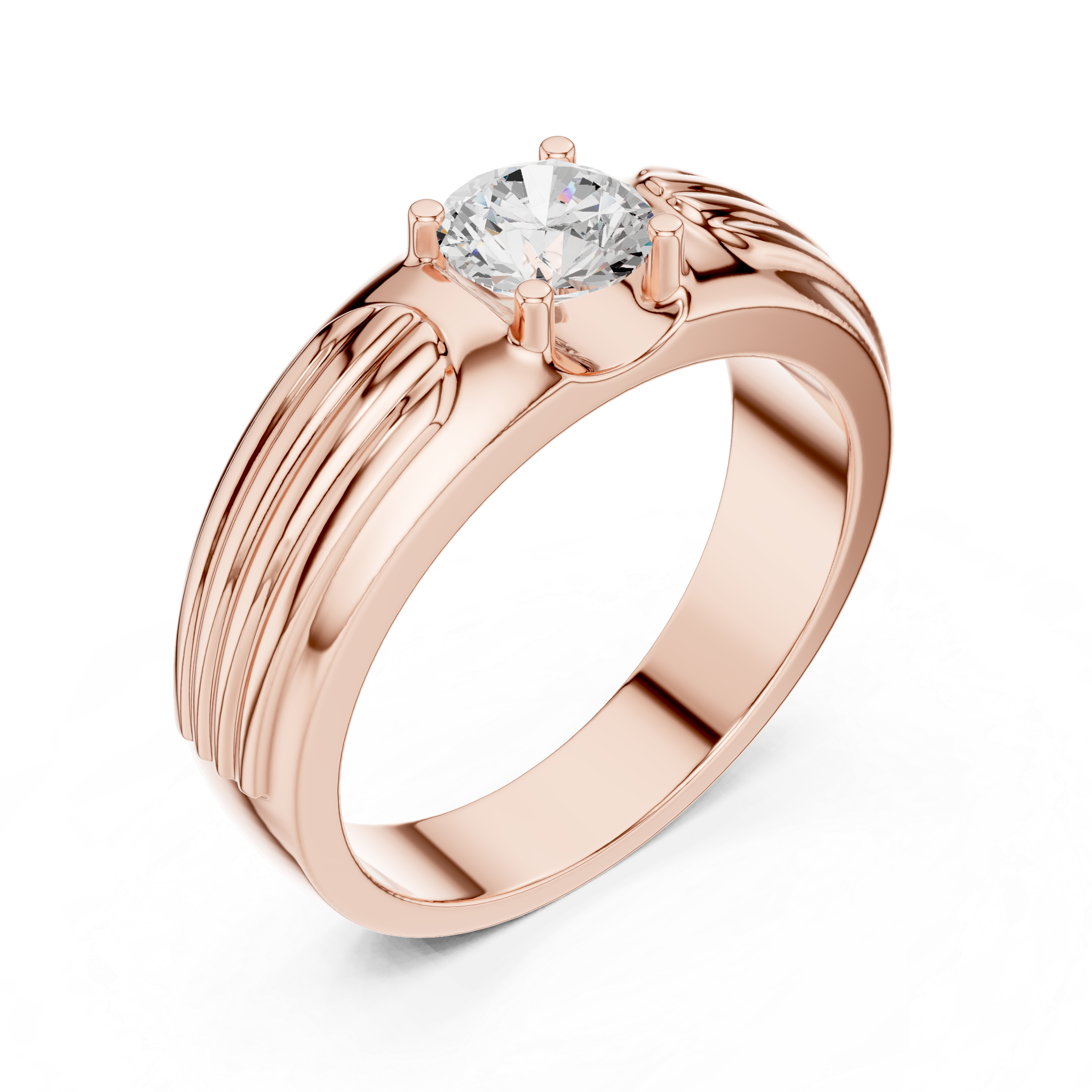 Natural Diamond Men’s Ring – 0.75ct H/VS2 Noble Class Collection