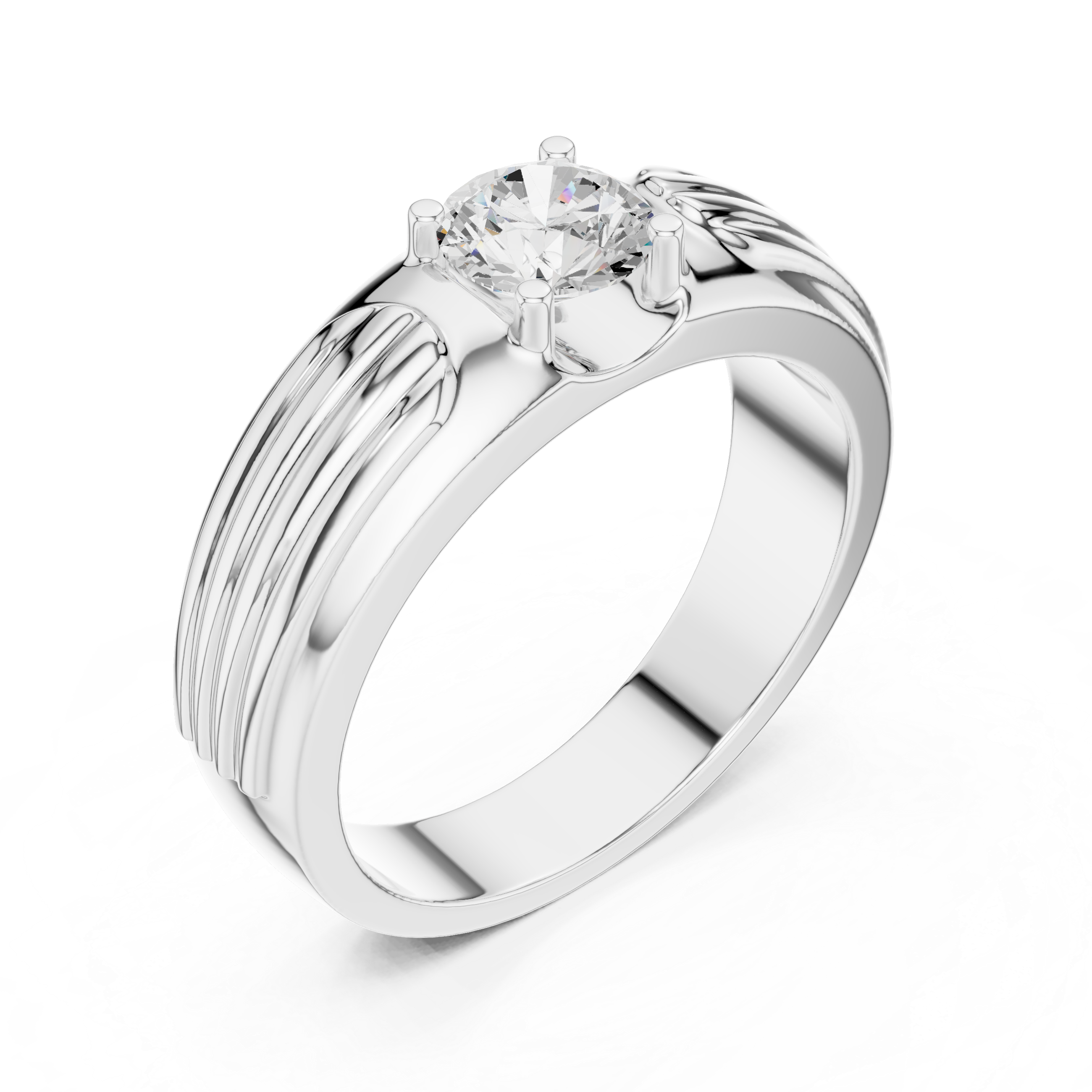 Natural Diamond Men’s Ring – 0.75ct H/VS2 Noble Class Collection