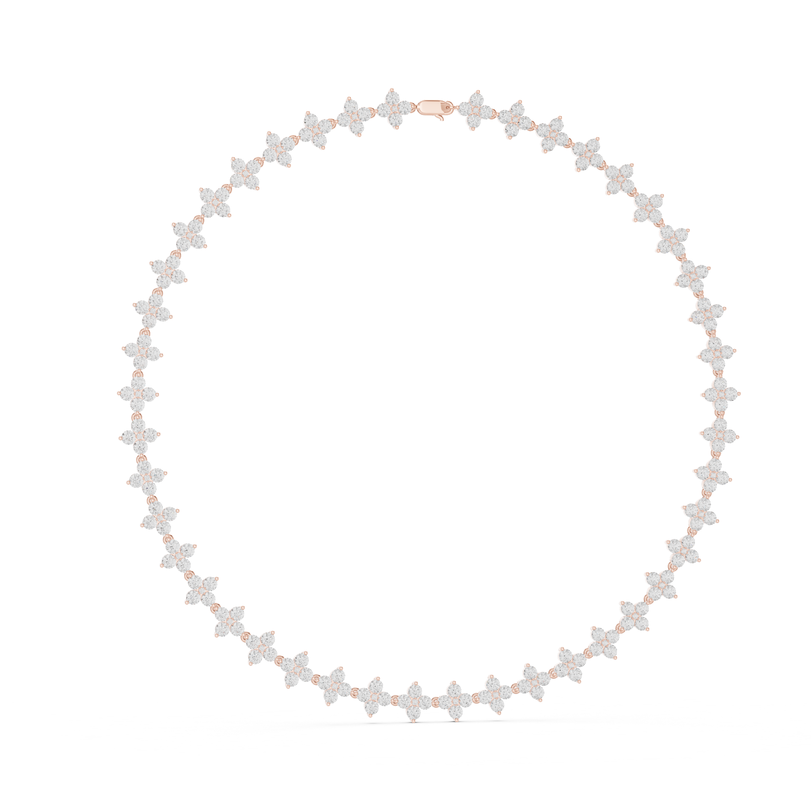 Solitairekart 19.80 Ct Natural Diamond Tennis