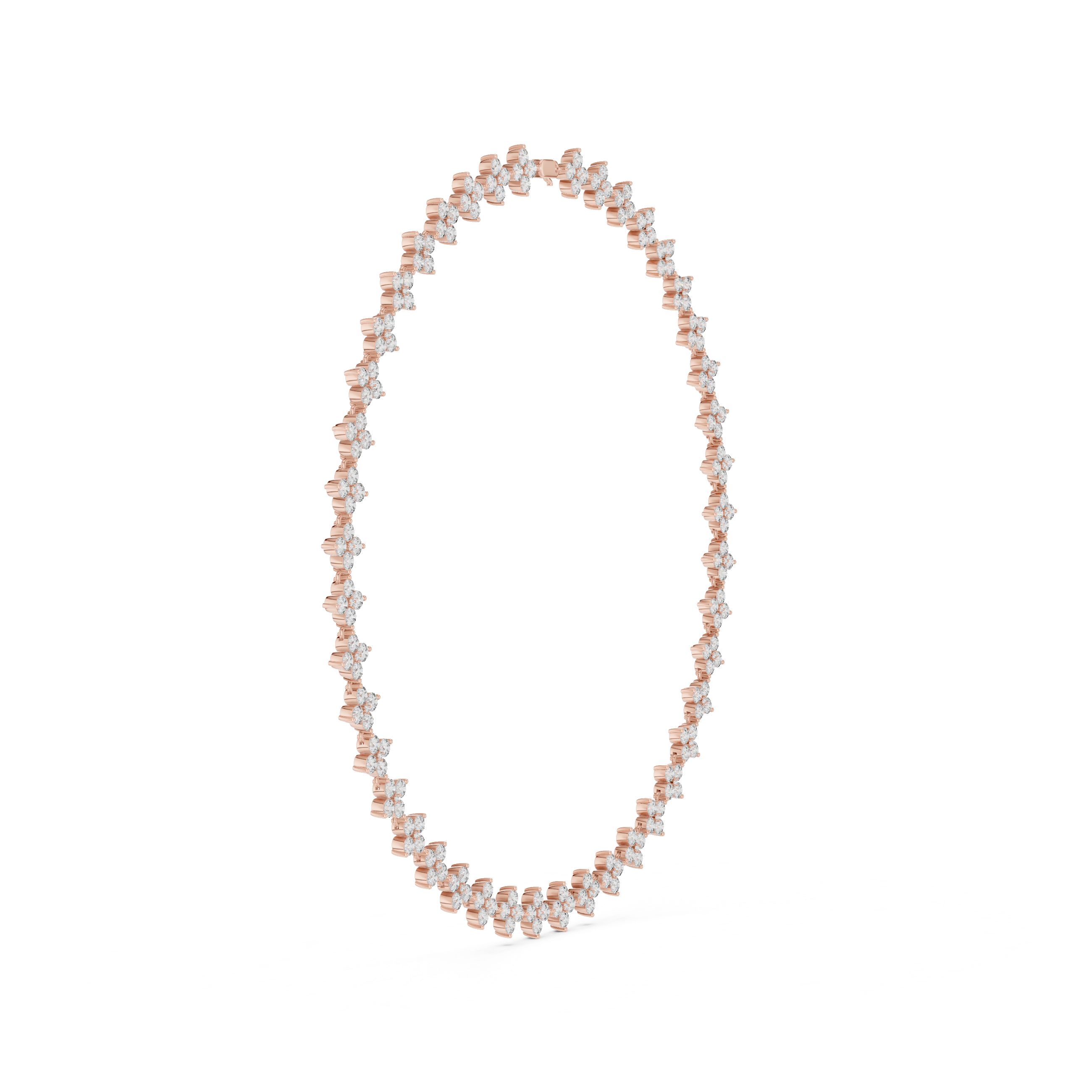 Solitairekart 19.80 Ct Natural Diamond Tennis