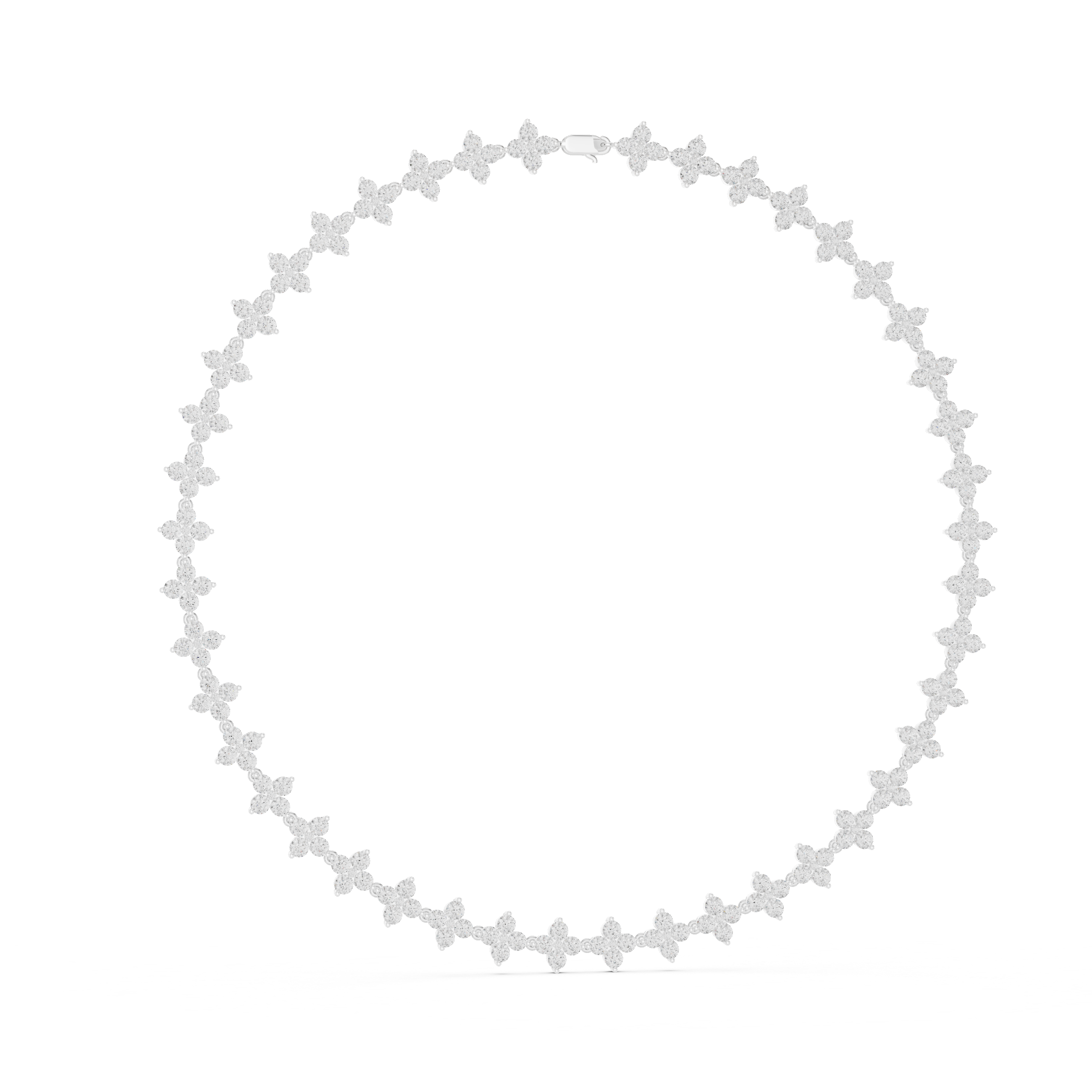 Solitairekart 19.80 Ct Natural Diamond Tennis