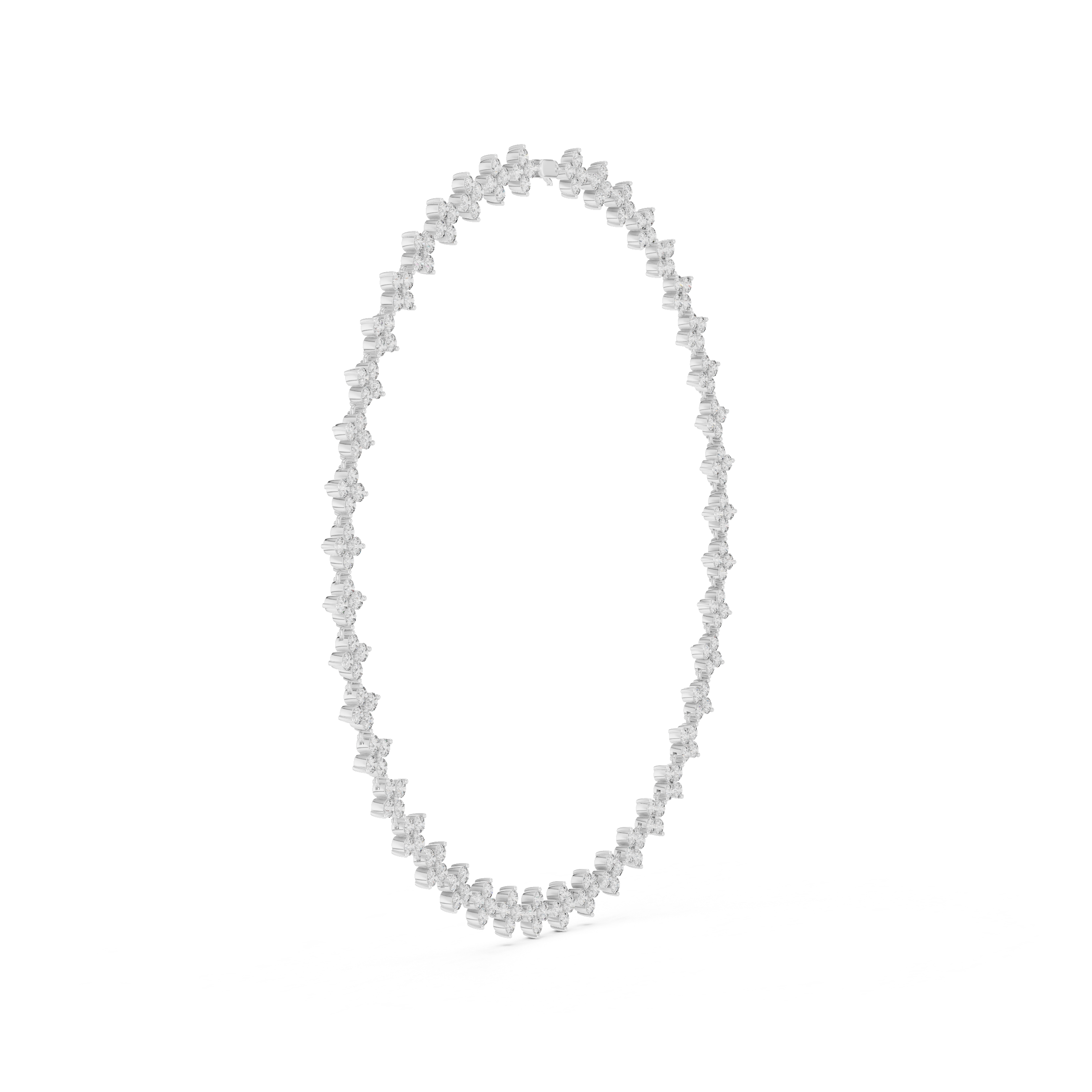 Solitairekart 19.80 Ct Natural Diamond Tennis